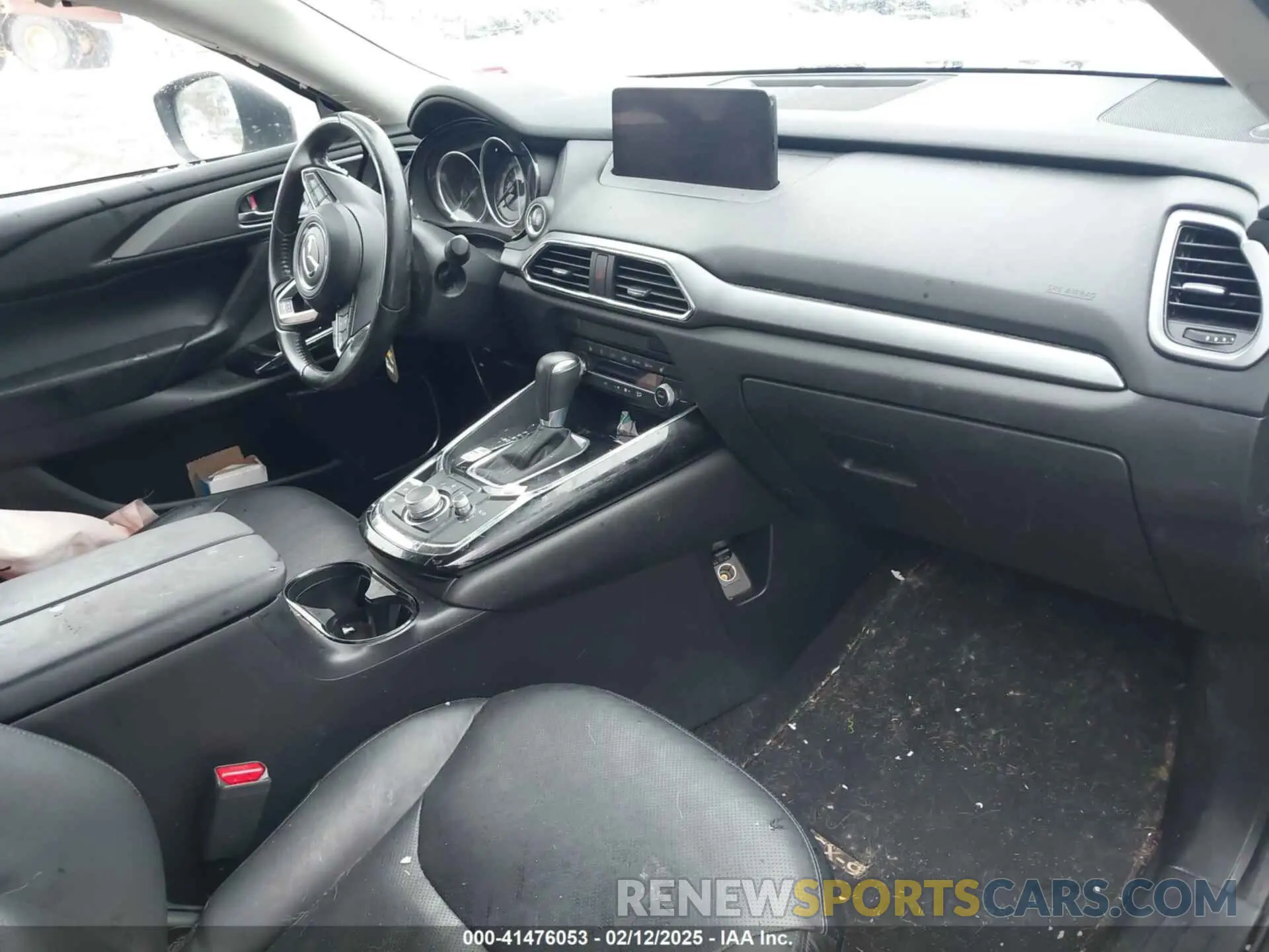 5 fotografías del automóvil dañado JM3TCBCY4M0502895 MAZDA CX-9 2021