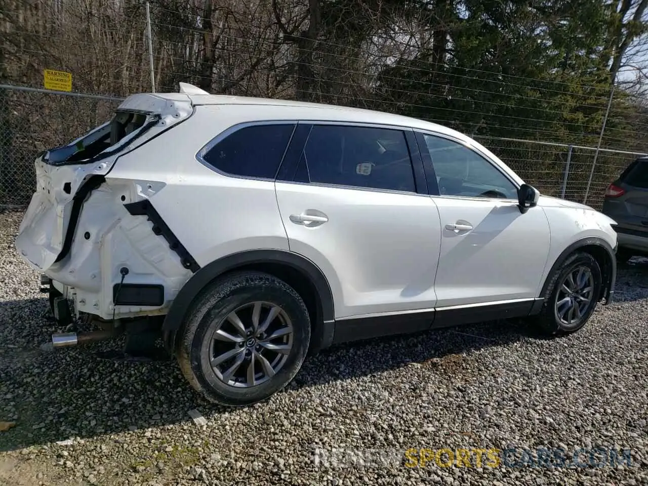 3 fotografías del automóvil dañado JM3TCBCY5M0509760 MAZDA CX-9 2021