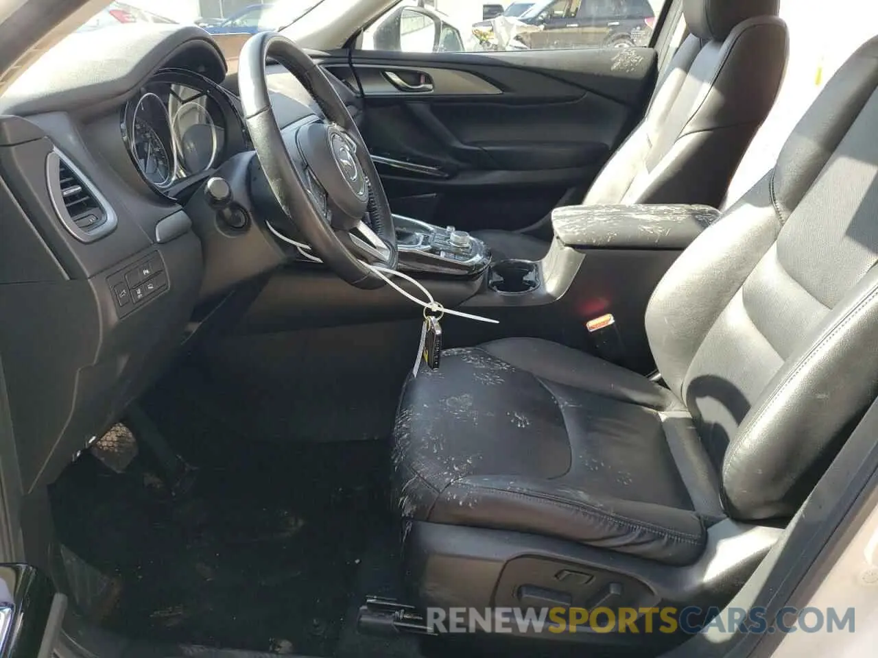 7 fotografías del automóvil dañado JM3TCBCY5M0509760 MAZDA CX-9 2021