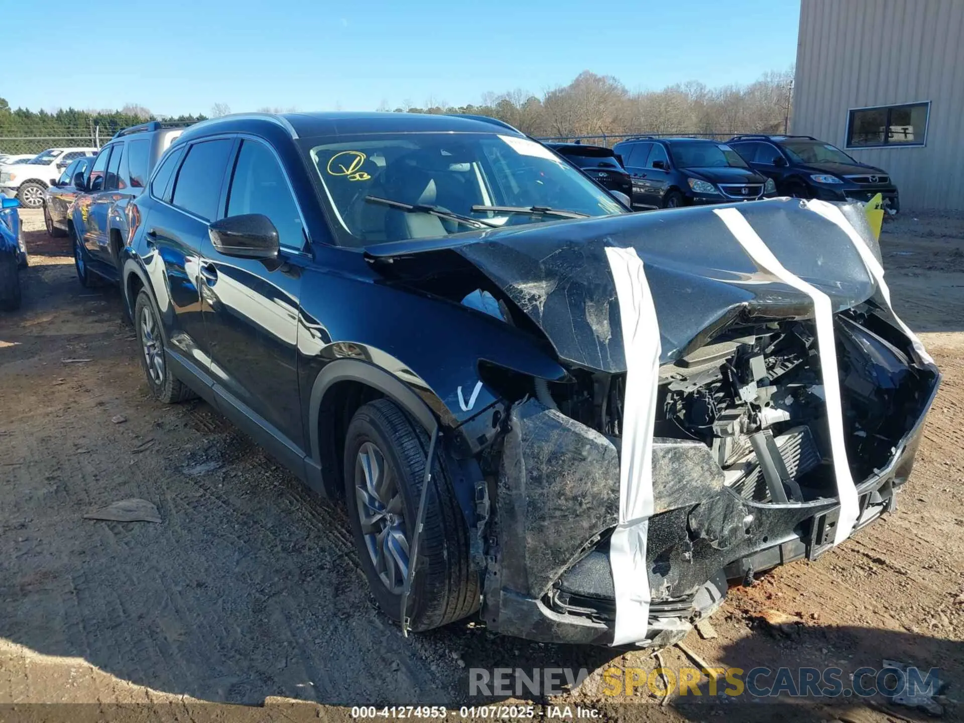 1 fotografías del automóvil dañado JM3TCBCY6M0509136 MAZDA CX-9 2021