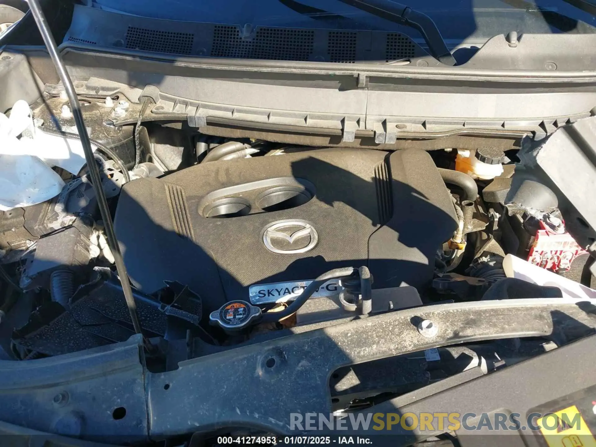 10 fotografías del automóvil dañado JM3TCBCY6M0509136 MAZDA CX-9 2021