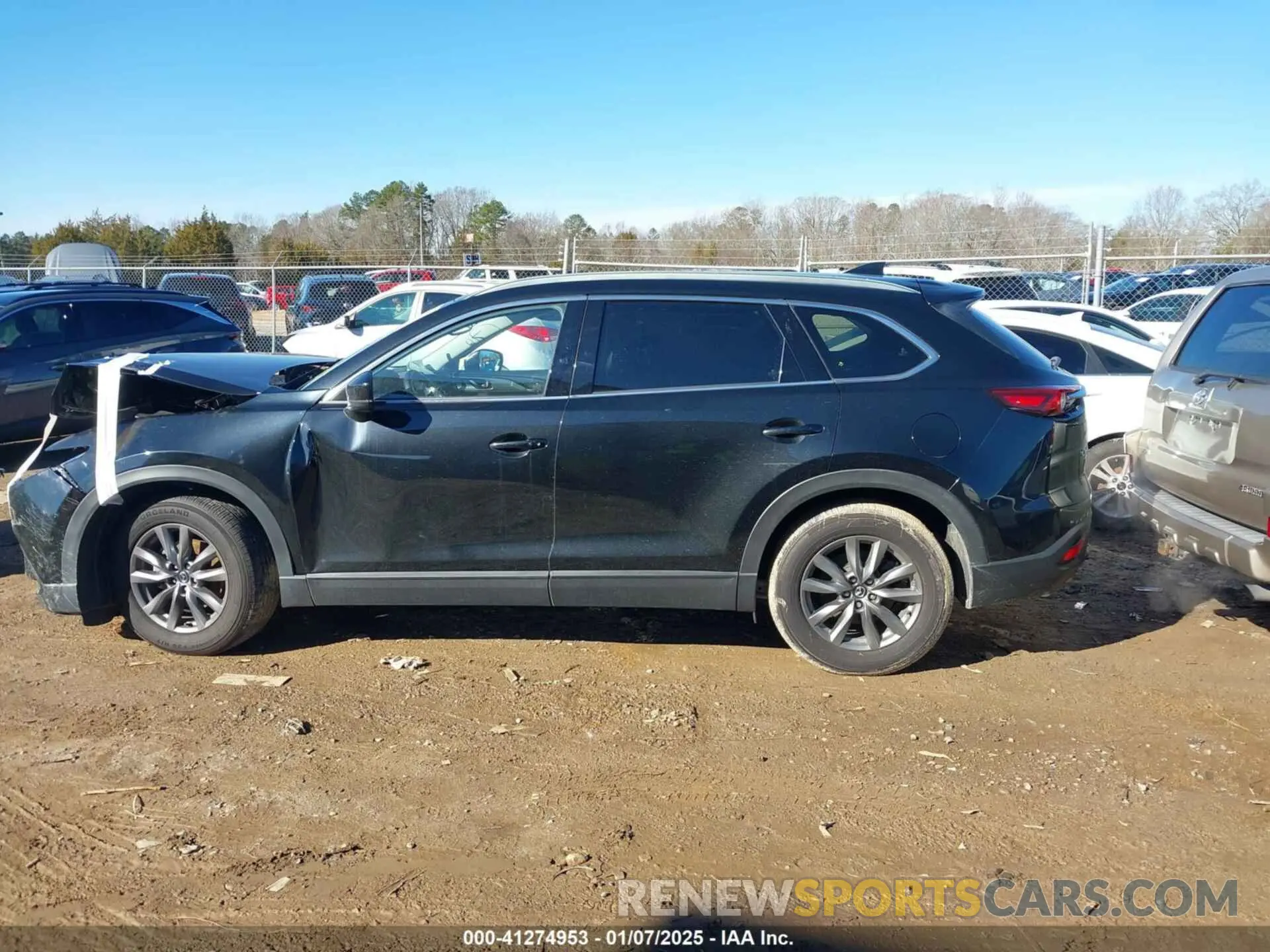 13 fotografías del automóvil dañado JM3TCBCY6M0509136 MAZDA CX-9 2021