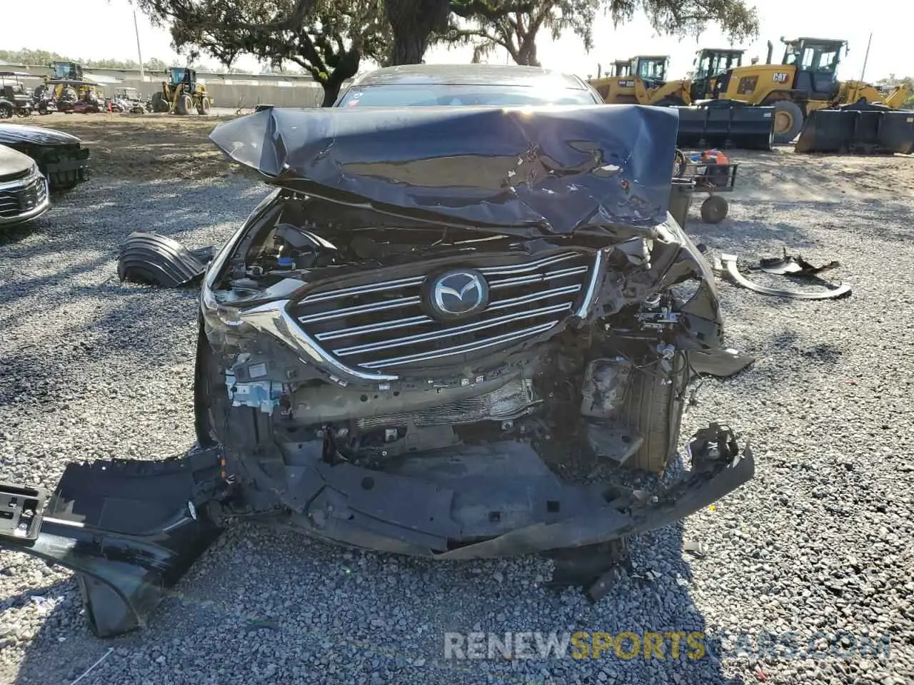 5 fotografías del automóvil dañado JM3TCBCY7M0503989 MAZDA CX-9 2021