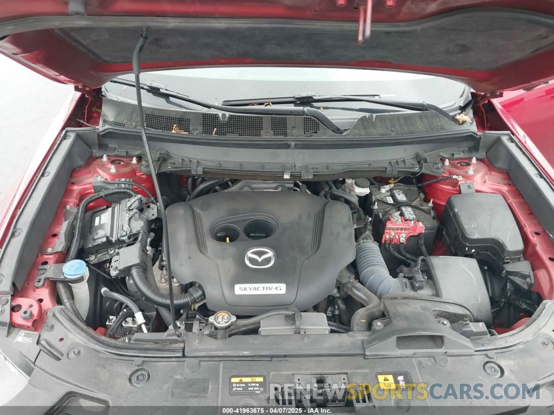 10 fotografías del automóvil dañado JM3TCBCY8M0518713 MAZDA CX-9 2021