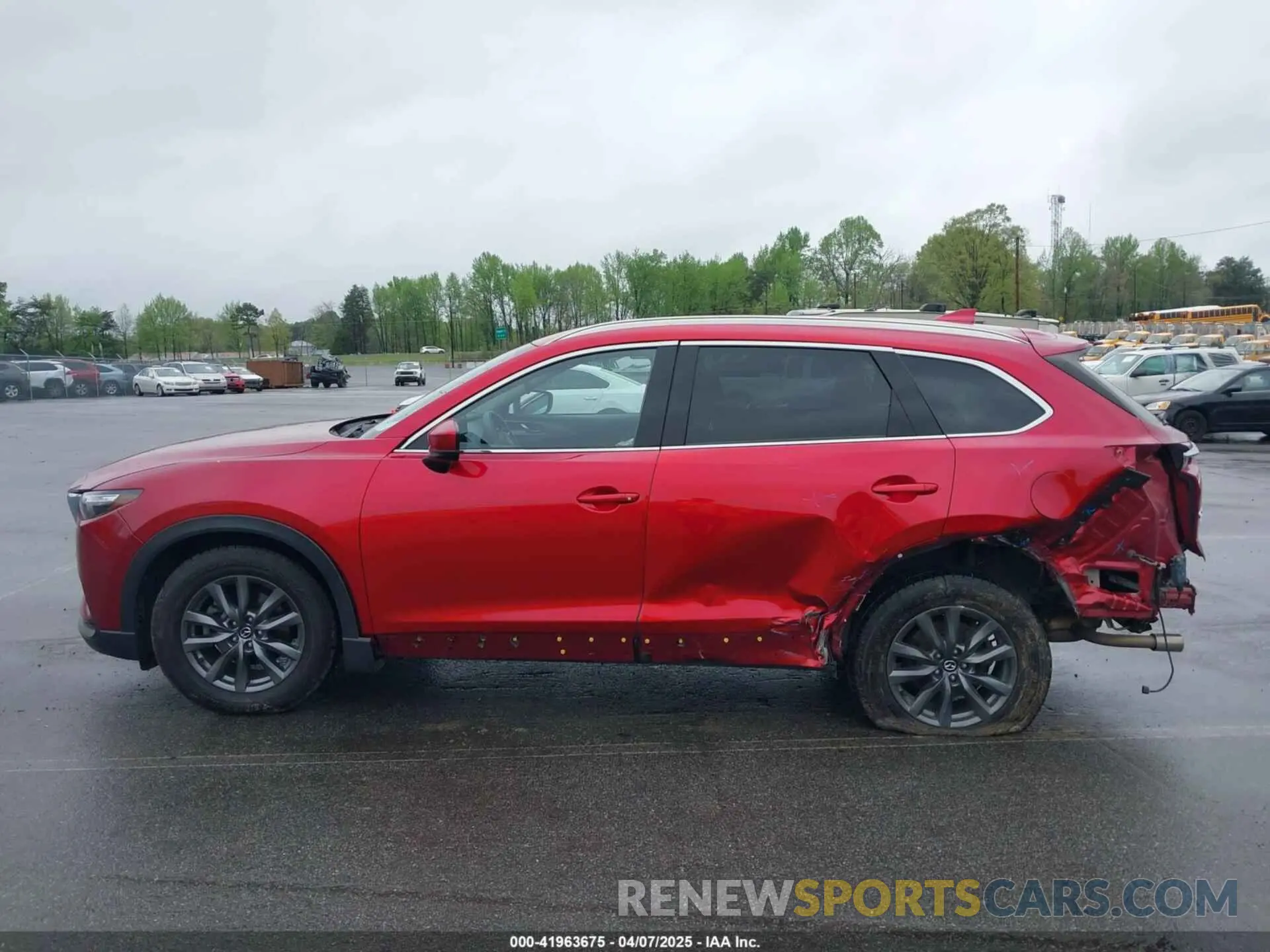14 fotografías del automóvil dañado JM3TCBCY8M0518713 MAZDA CX-9 2021