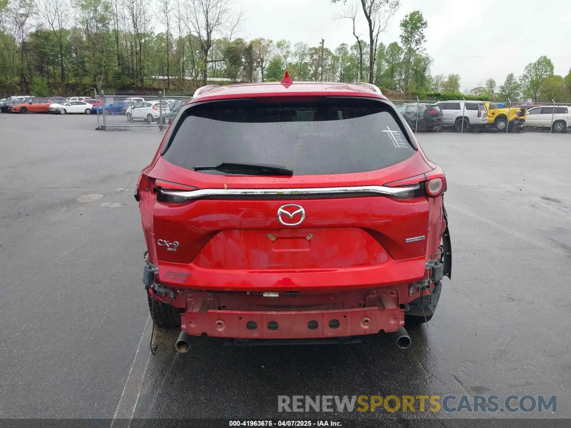 16 fotografías del automóvil dañado JM3TCBCY8M0518713 MAZDA CX-9 2021