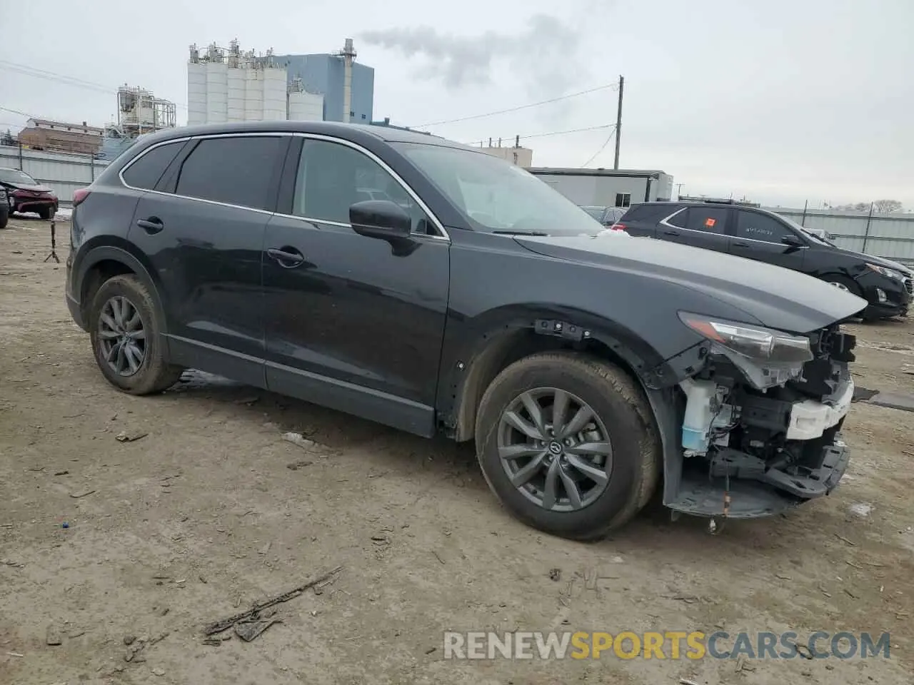 4 fotografías del automóvil dañado JM3TCBCYXM0500312 MAZDA CX-9 2021