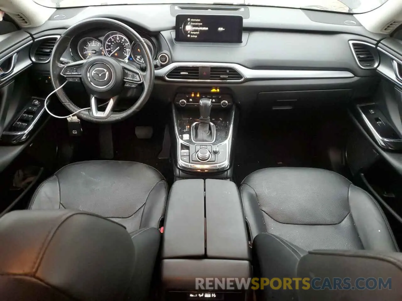 8 fotografías del automóvil dañado JM3TCBCYXM0500312 MAZDA CX-9 2021