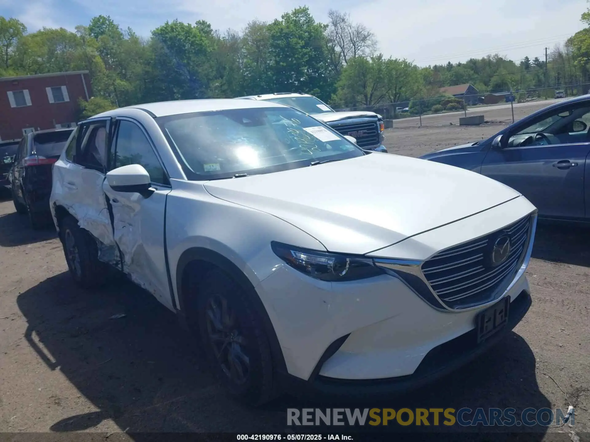 1 fotografías del automóvil dañado JM3TCBCYXM0521323 MAZDA CX-9 2021