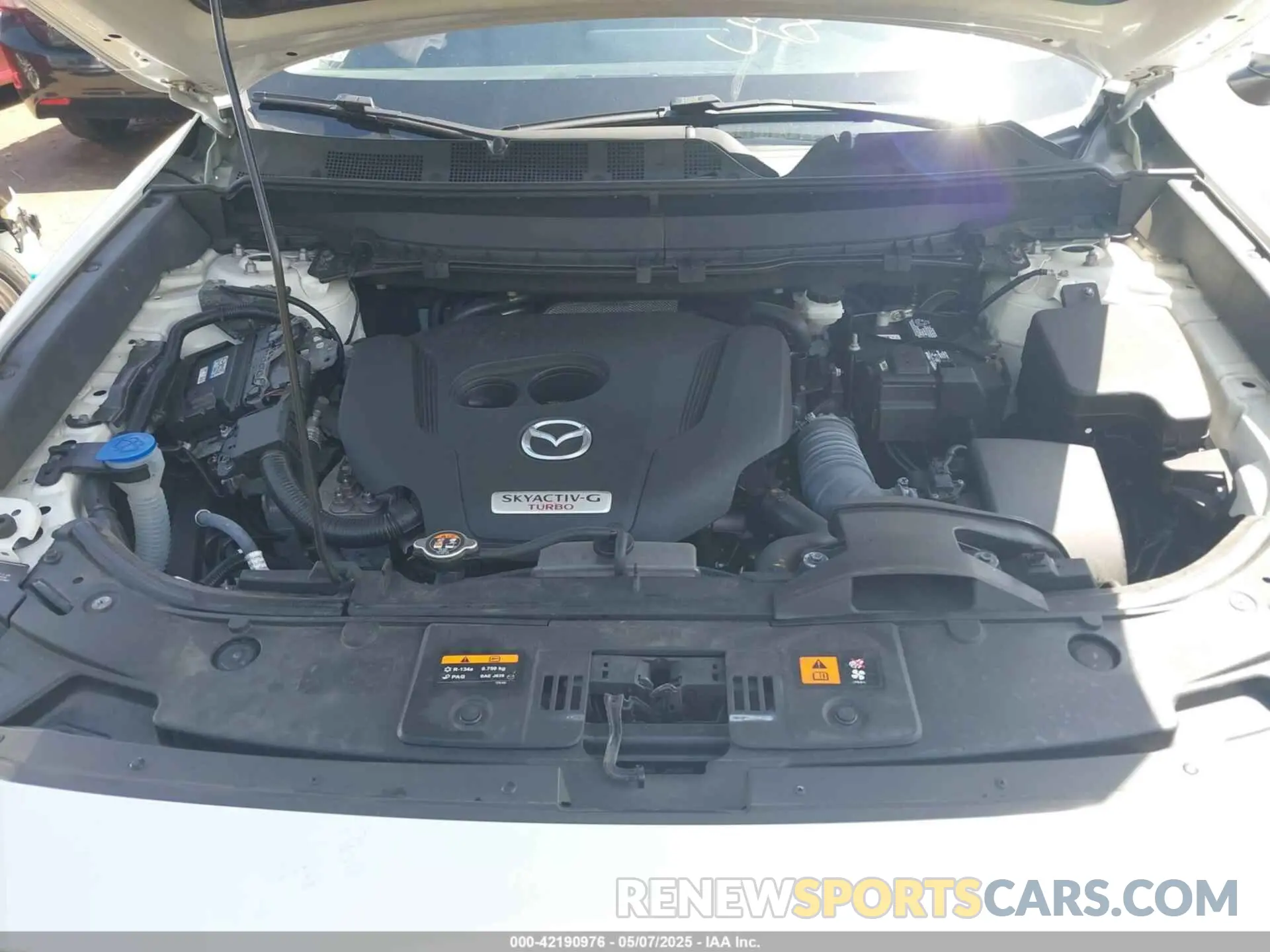 10 fotografías del automóvil dañado JM3TCBCYXM0521323 MAZDA CX-9 2021