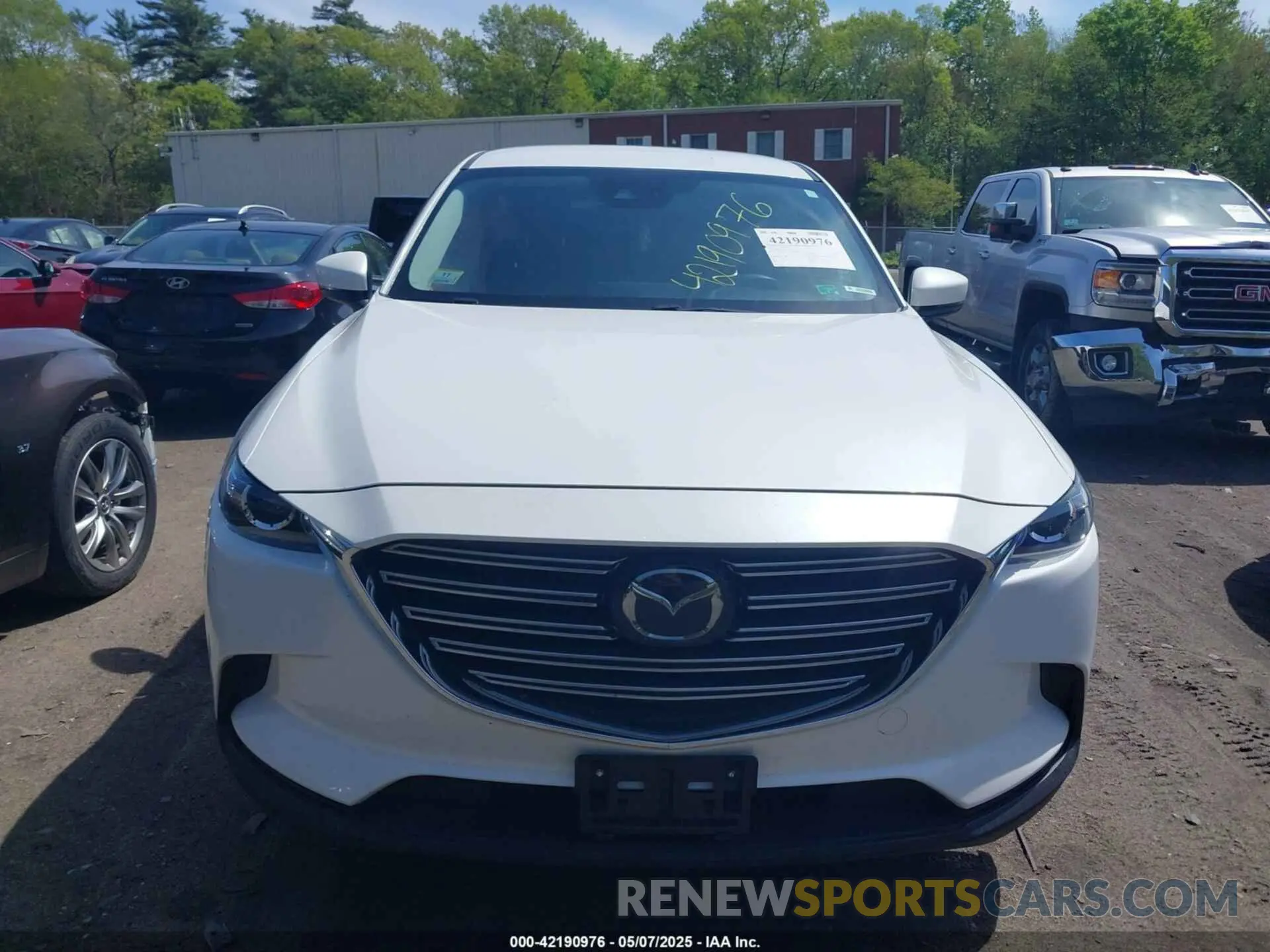 12 fotografías del automóvil dañado JM3TCBCYXM0521323 MAZDA CX-9 2021