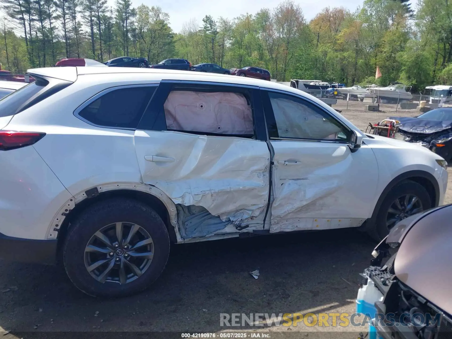 13 fotografías del automóvil dañado JM3TCBCYXM0521323 MAZDA CX-9 2021