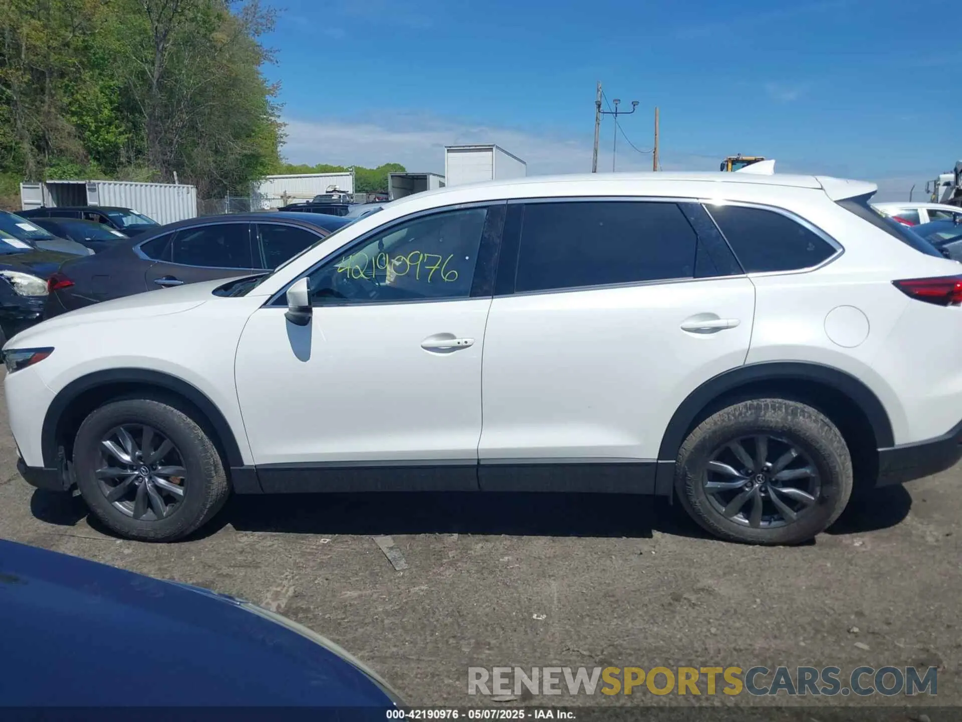 14 fotografías del automóvil dañado JM3TCBCYXM0521323 MAZDA CX-9 2021