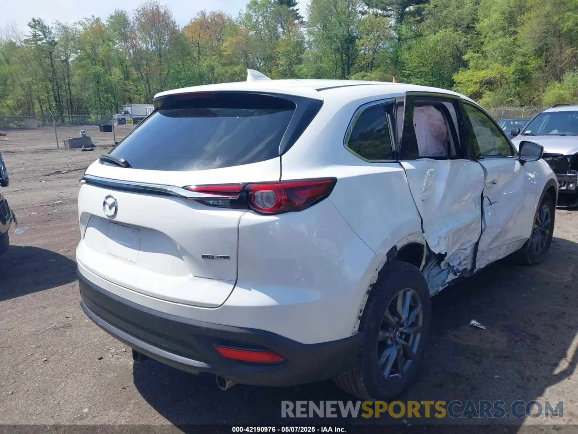 4 fotografías del automóvil dañado JM3TCBCYXM0521323 MAZDA CX-9 2021