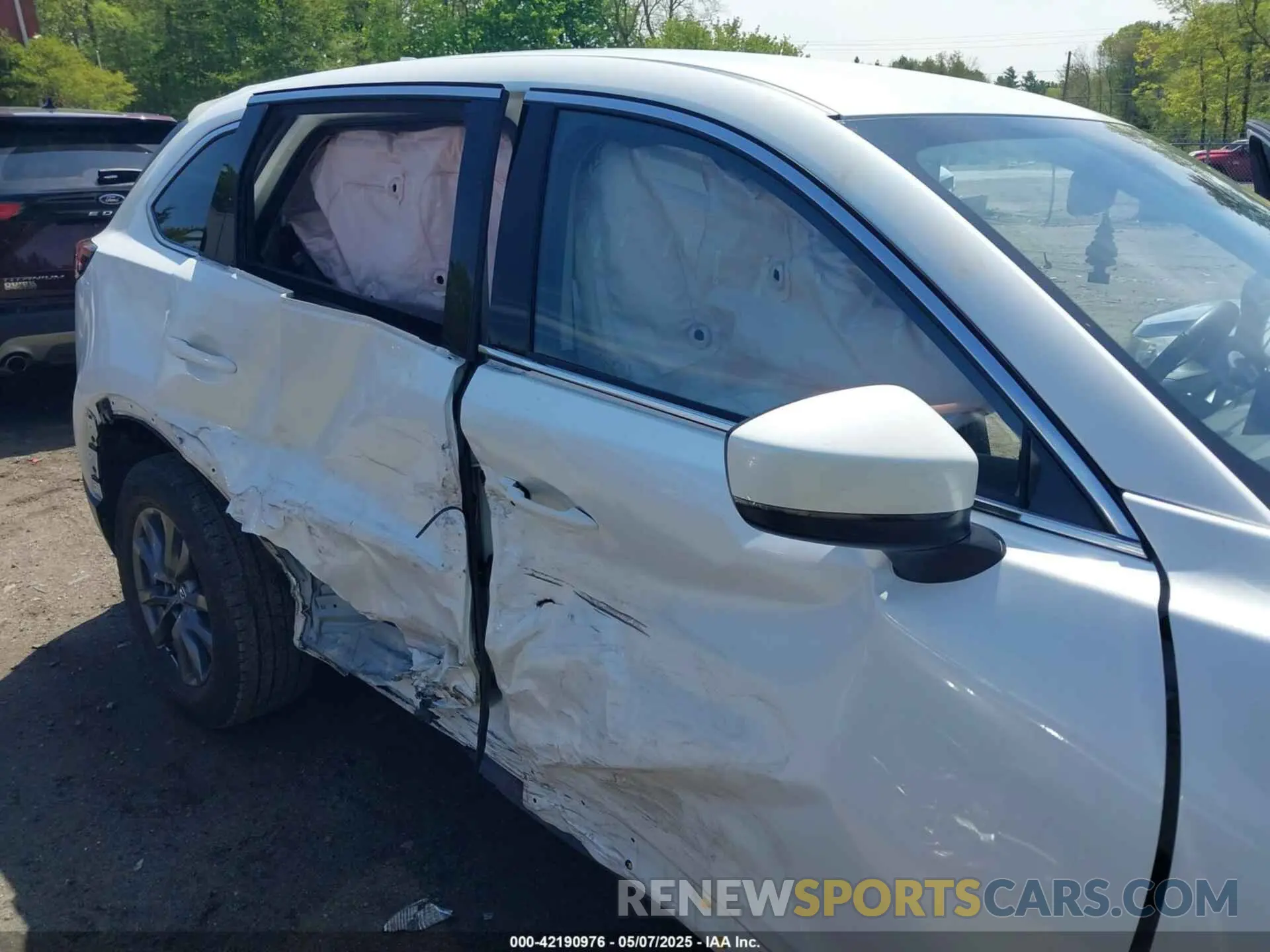 6 fotografías del automóvil dañado JM3TCBCYXM0521323 MAZDA CX-9 2021