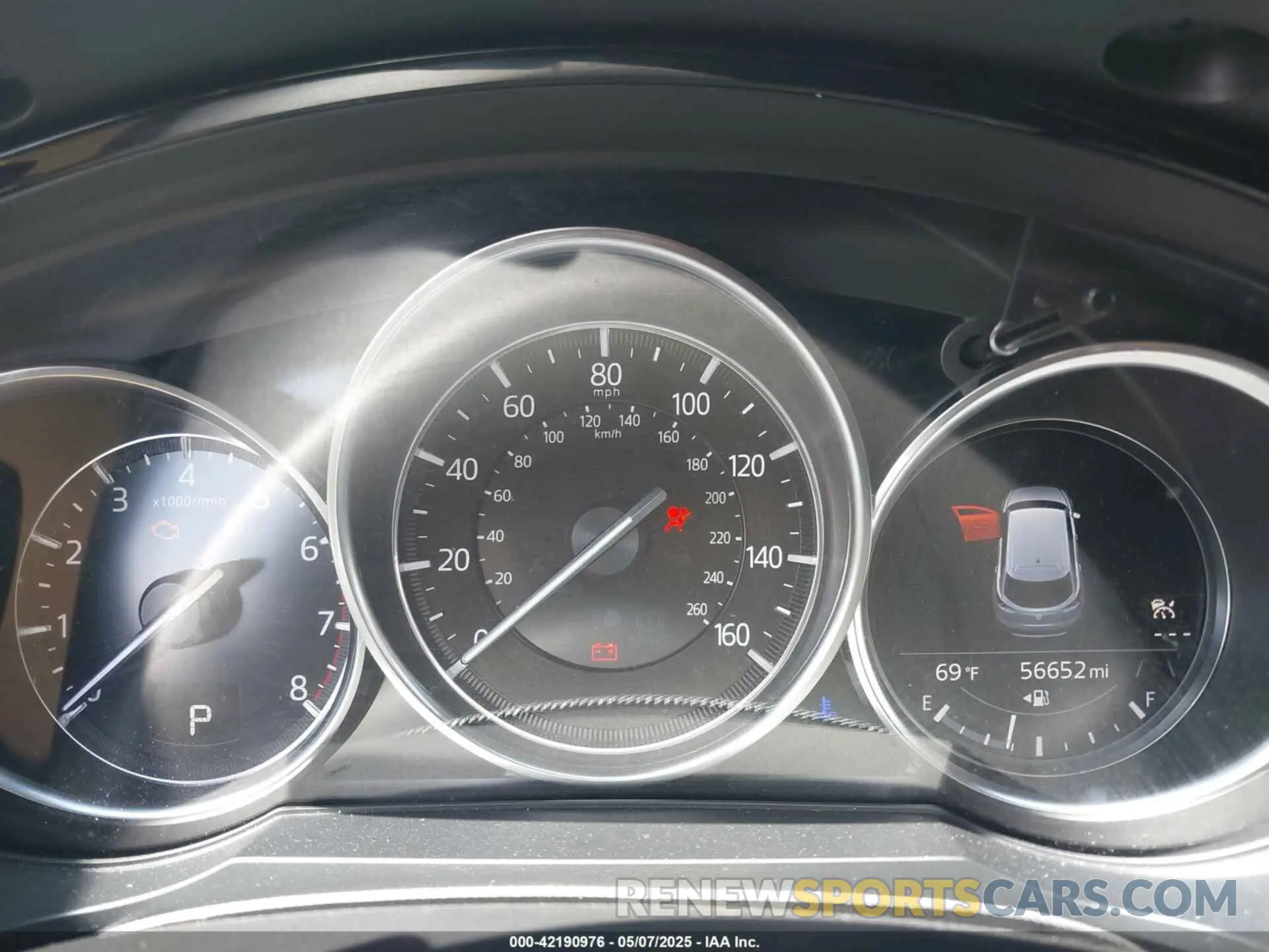 7 fotografías del automóvil dañado JM3TCBCYXM0521323 MAZDA CX-9 2021