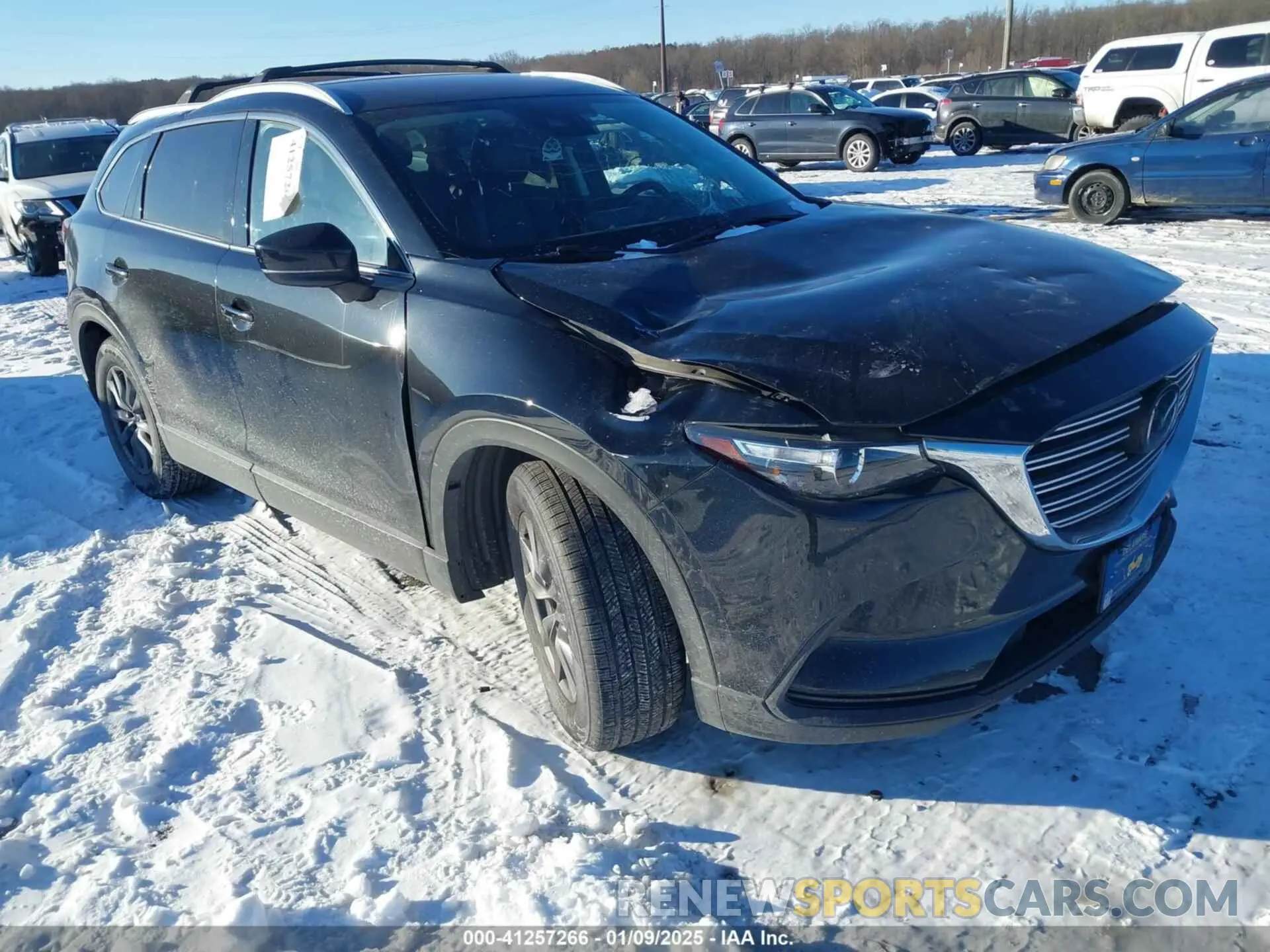 1 fotografías del automóvil dañado JM3TCBCYXM0524660 MAZDA CX-9 2021
