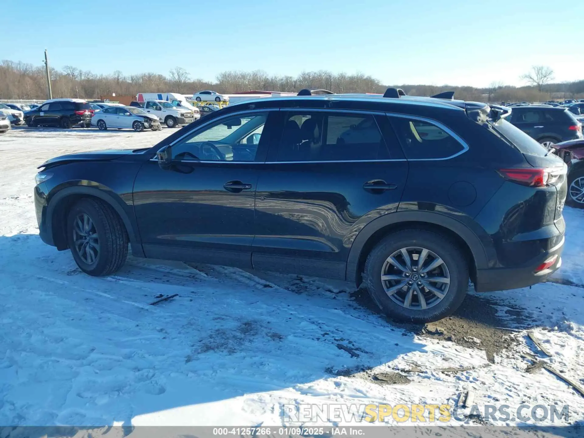 14 fotografías del automóvil dañado JM3TCBCYXM0524660 MAZDA CX-9 2021