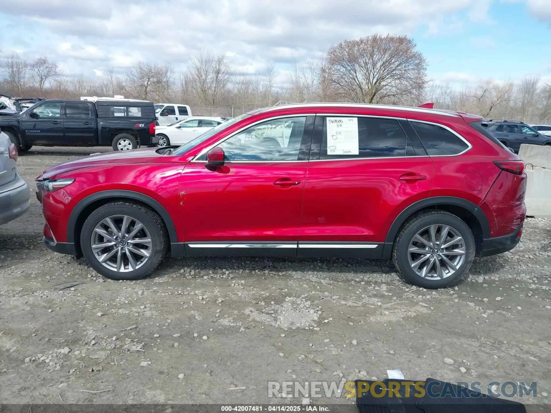 14 fotografías del automóvil dañado JM3TCBDY0M0516890 MAZDA CX-9 2021