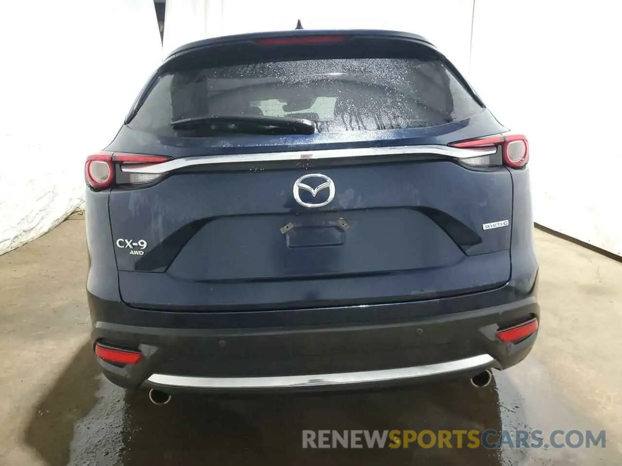 6 fotografías del automóvil dañado JM3TCBDY0M0536038 MAZDA CX-9 2021