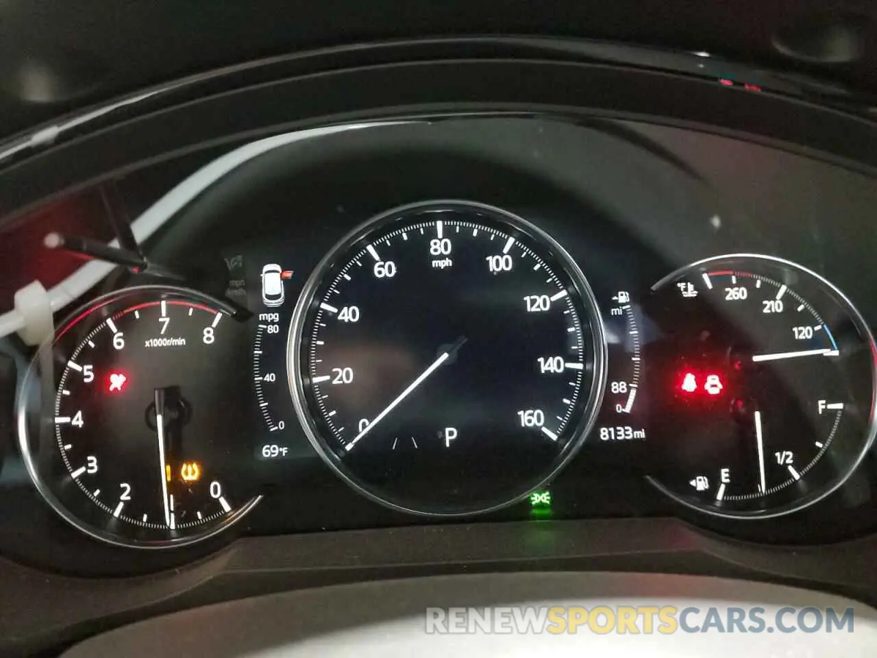 9 fotografías del automóvil dañado JM3TCBDY0M0536038 MAZDA CX-9 2021