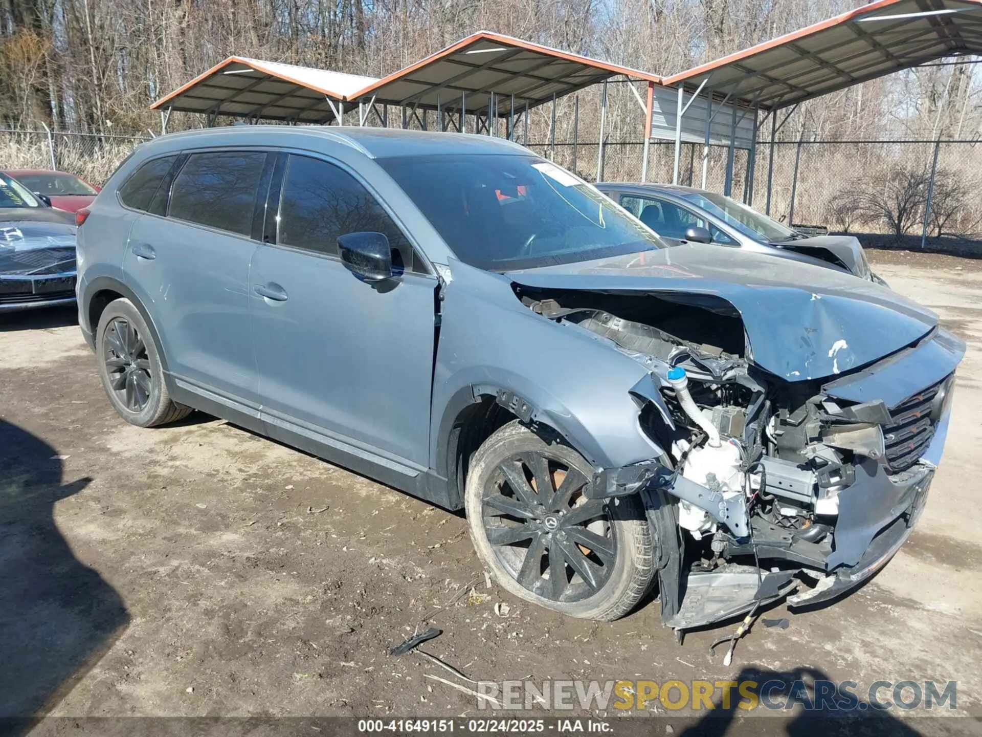 1 fotografías del automóvil dañado JM3TCBDY1M0505302 MAZDA CX-9 2021