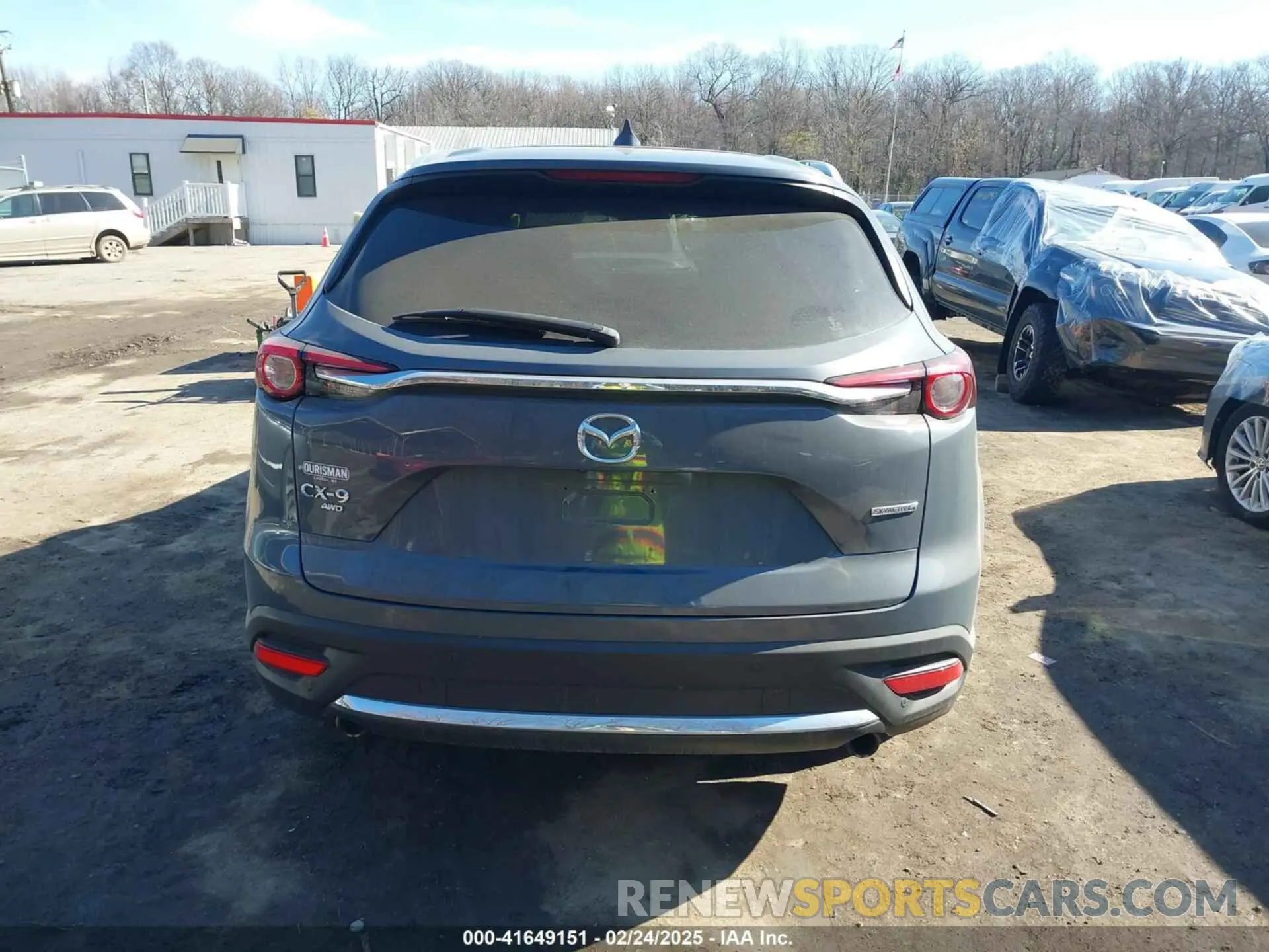 15 fotografías del automóvil dañado JM3TCBDY1M0505302 MAZDA CX-9 2021