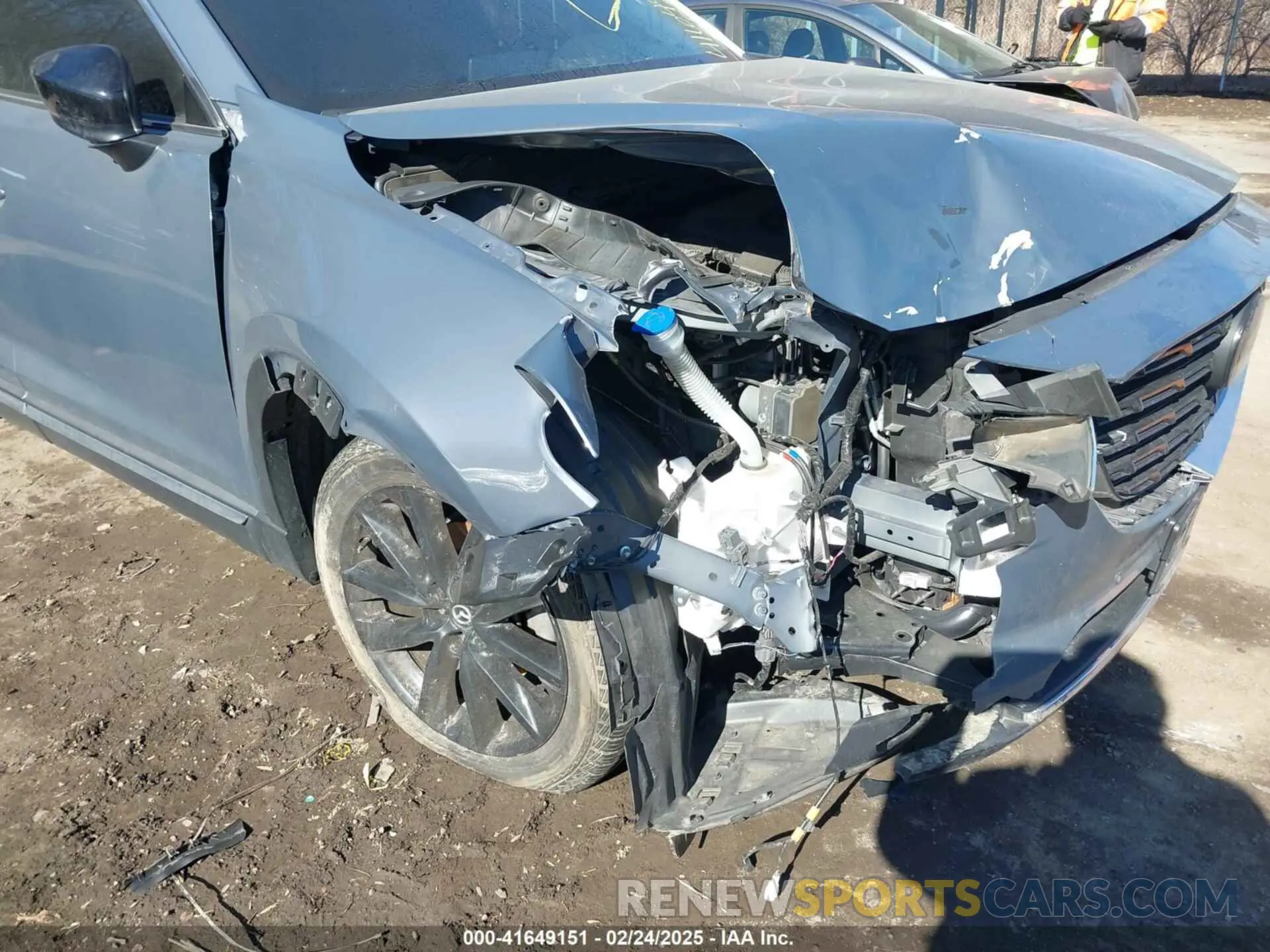 6 fotografías del automóvil dañado JM3TCBDY1M0505302 MAZDA CX-9 2021