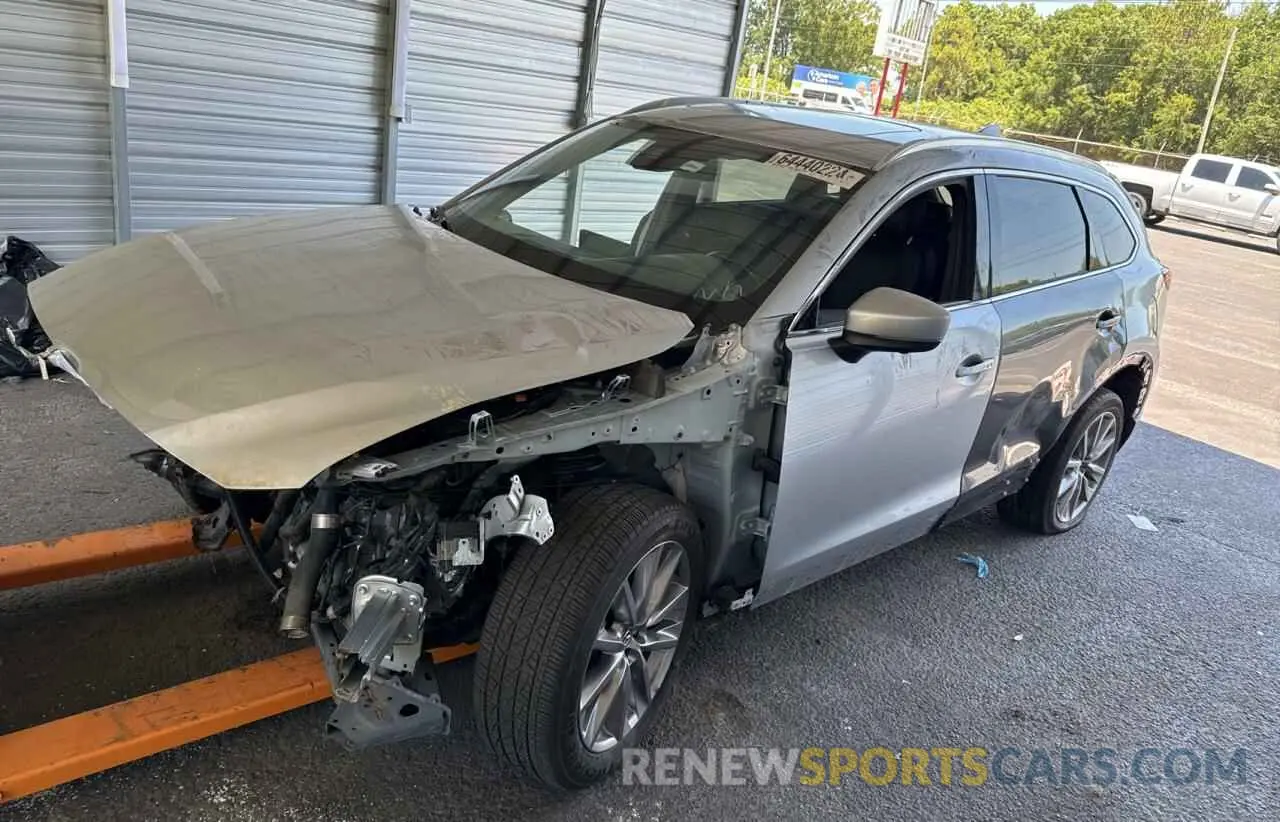 2 fotografías del automóvil dañado JM3TCBDY2M0517636 MAZDA CX-9 2021