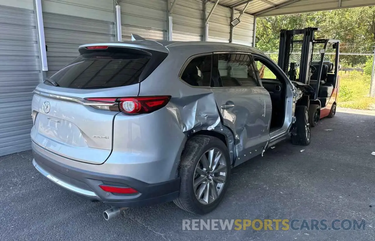 4 fotografías del automóvil dañado JM3TCBDY2M0517636 MAZDA CX-9 2021