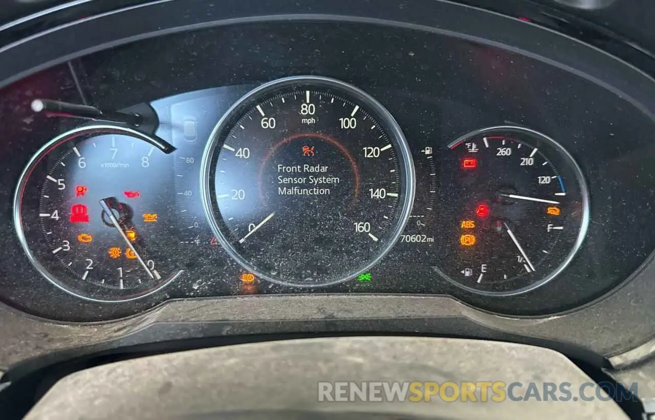 8 fotografías del automóvil dañado JM3TCBDY2M0517636 MAZDA CX-9 2021
