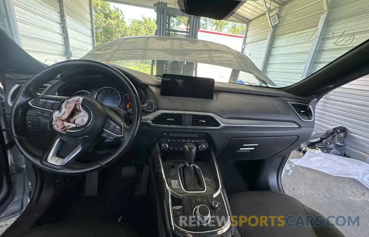 9 fotografías del automóvil dañado JM3TCBDY2M0517636 MAZDA CX-9 2021