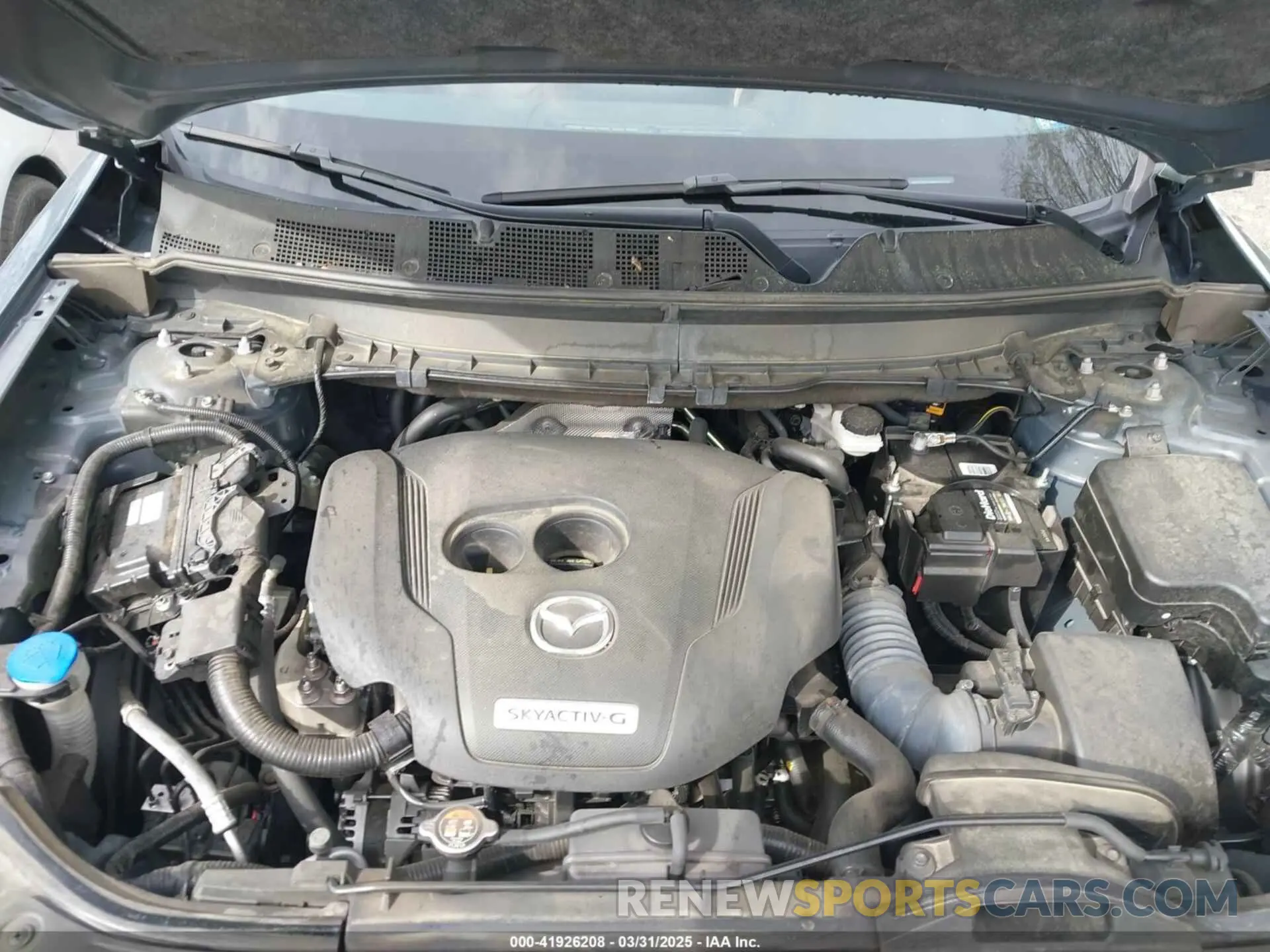 10 fotografías del automóvil dañado JM3TCBDY3M0504166 MAZDA CX-9 2021