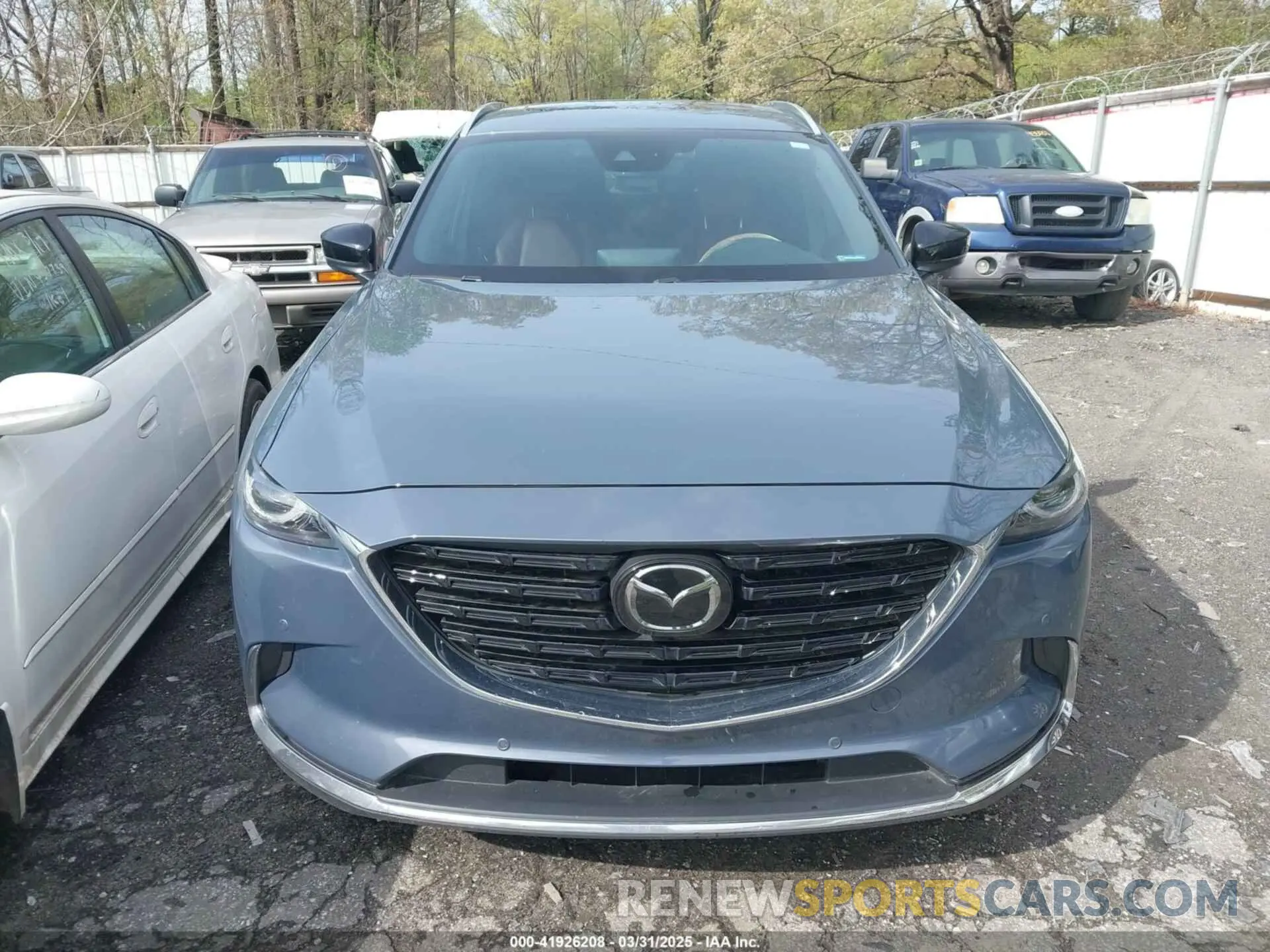 11 fotografías del automóvil dañado JM3TCBDY3M0504166 MAZDA CX-9 2021