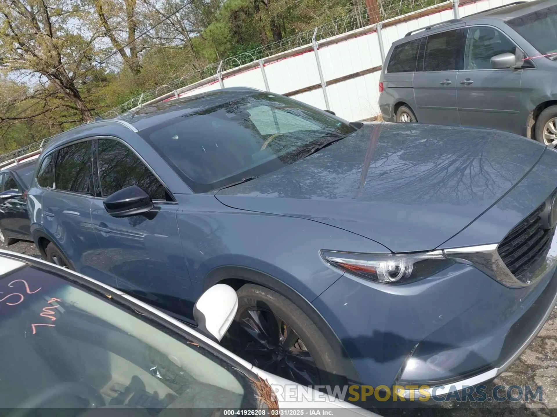 12 fotografías del automóvil dañado JM3TCBDY3M0504166 MAZDA CX-9 2021