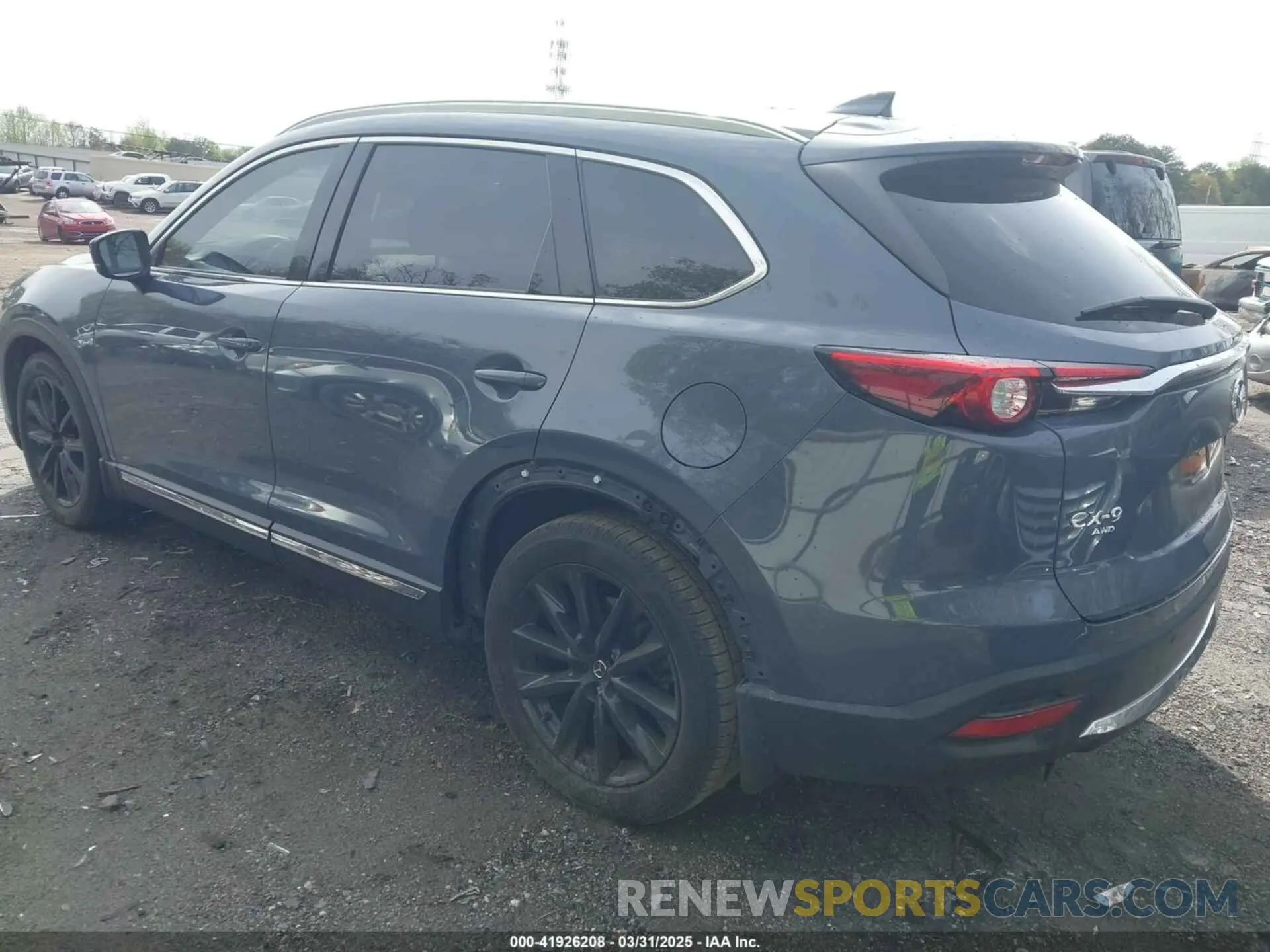3 fotografías del automóvil dañado JM3TCBDY3M0504166 MAZDA CX-9 2021