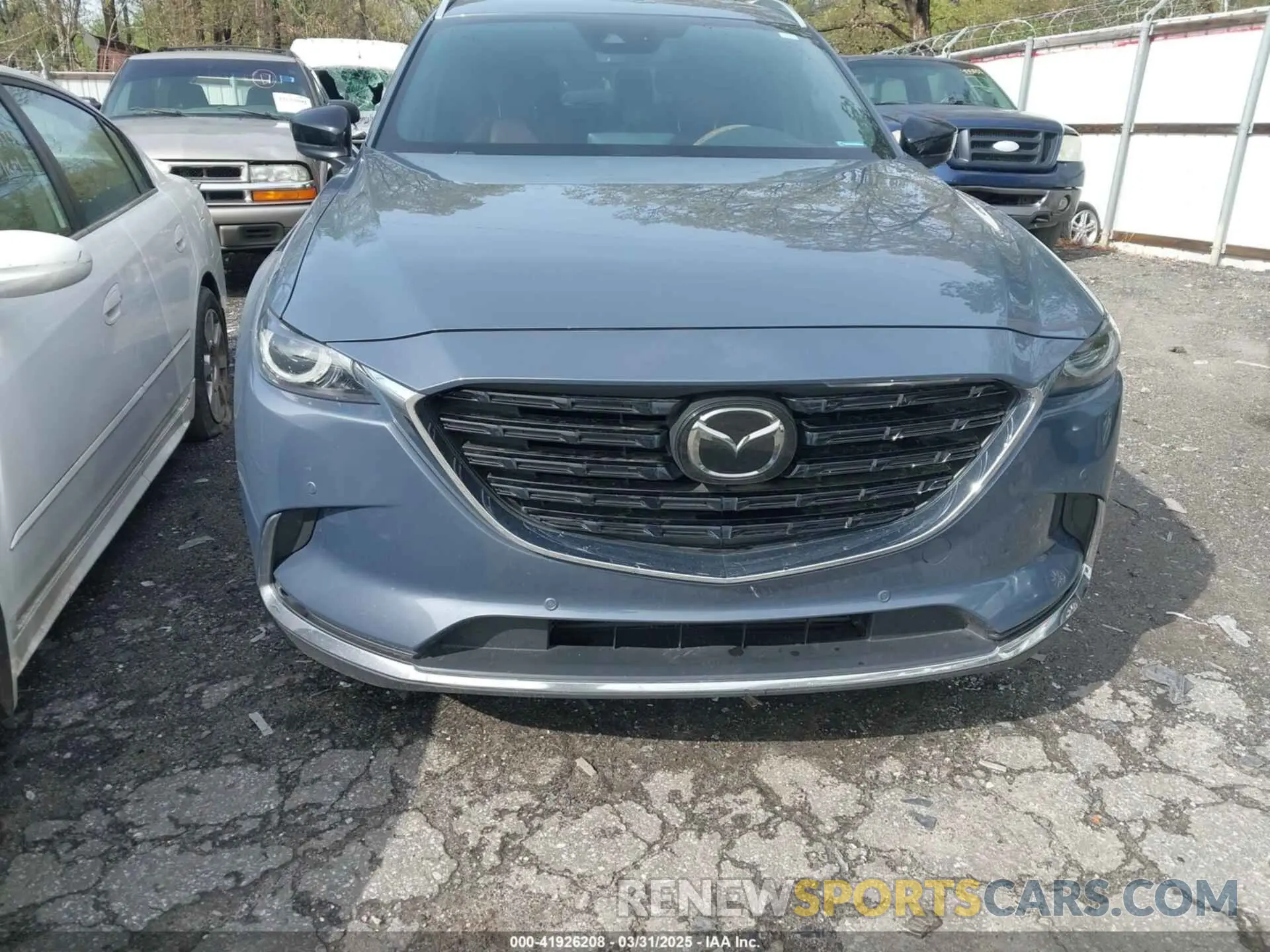 6 fotografías del automóvil dañado JM3TCBDY3M0504166 MAZDA CX-9 2021