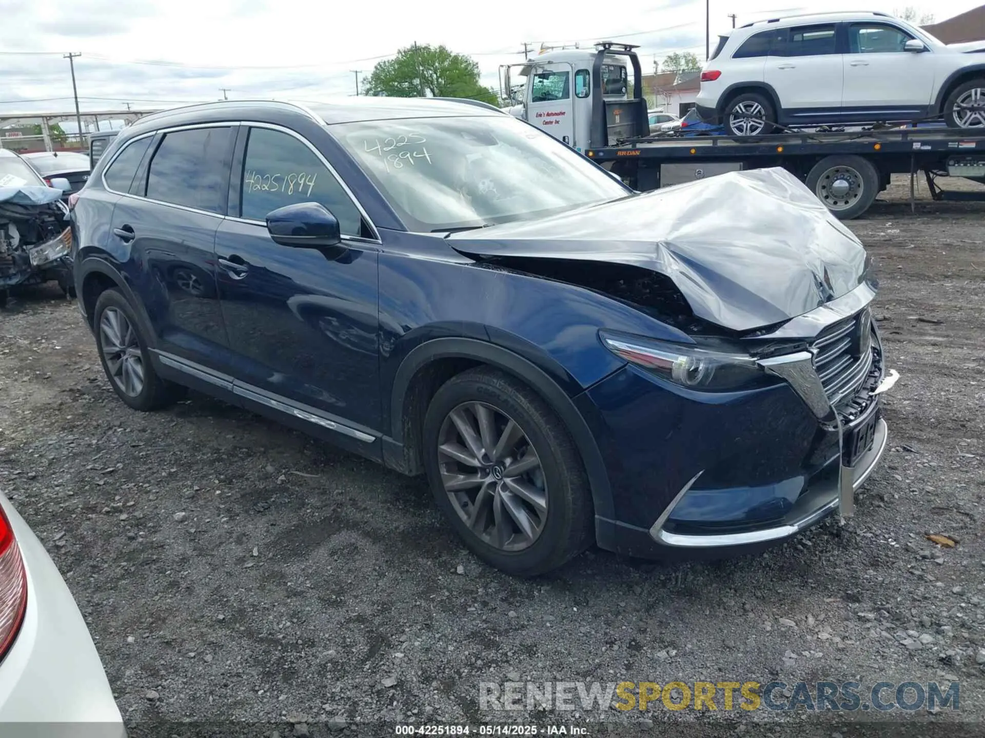 1 fotografías del automóvil dañado JM3TCBDY3M0537975 MAZDA CX-9 2021