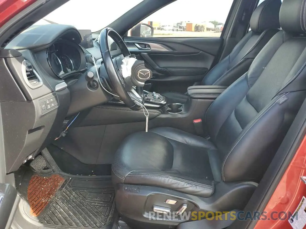 7 fotografías del automóvil dañado JM3TCBDY4M0539332 MAZDA CX-9 2021