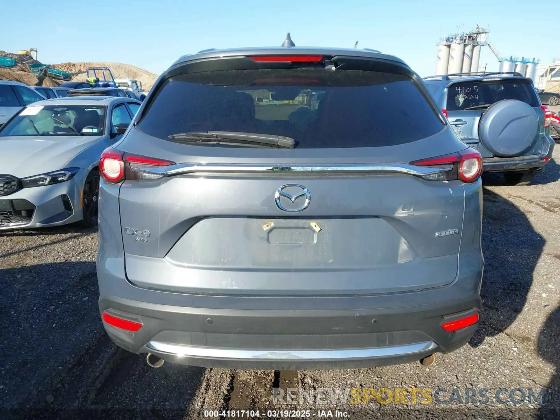 16 fotografías del automóvil dañado JM3TCBDY5M0502399 MAZDA CX-9 2021