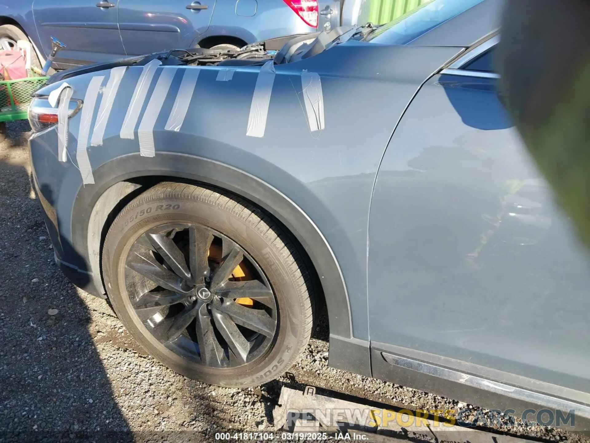 18 fotografías del automóvil dañado JM3TCBDY5M0502399 MAZDA CX-9 2021