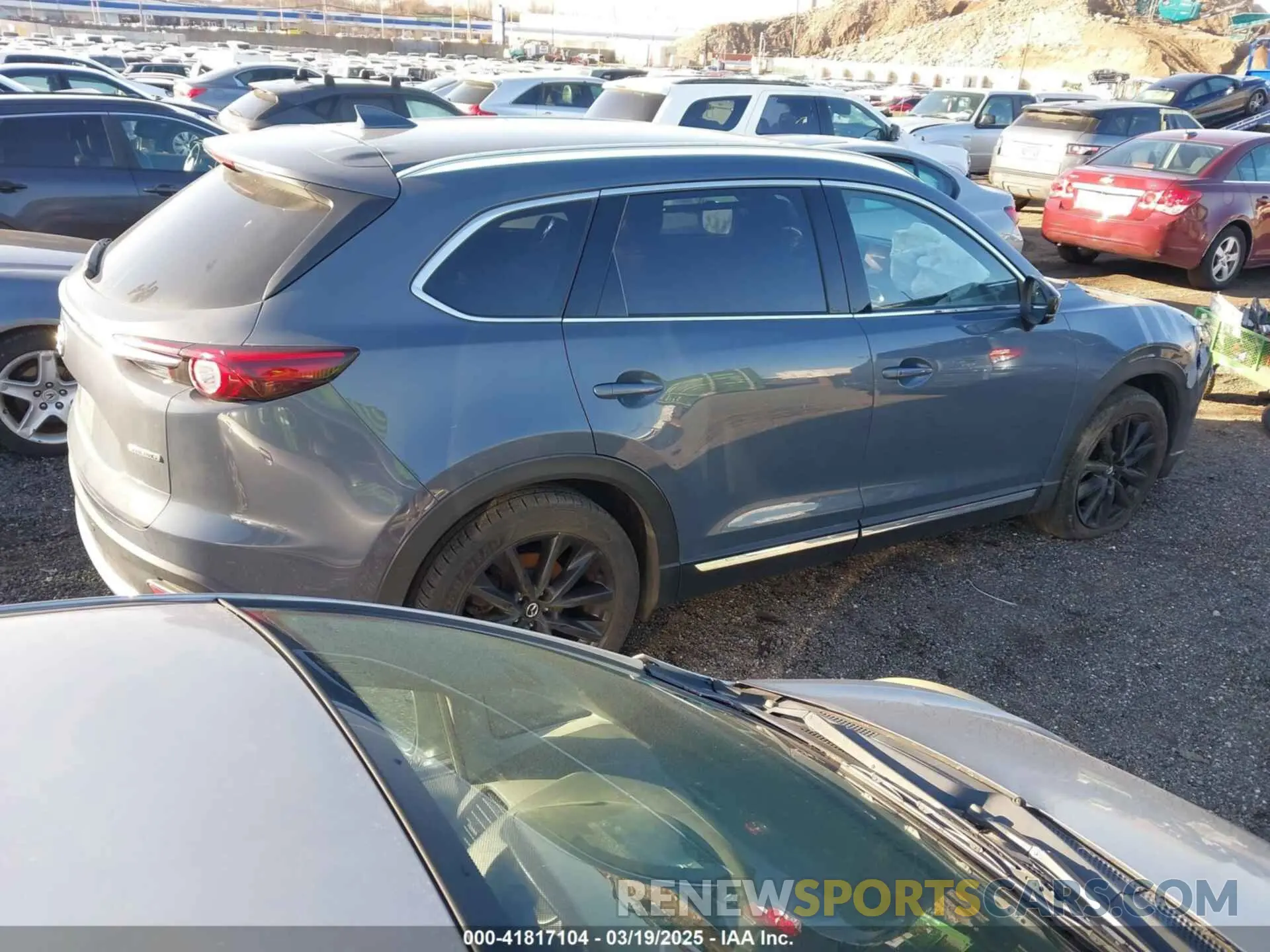 4 fotografías del automóvil dañado JM3TCBDY5M0502399 MAZDA CX-9 2021