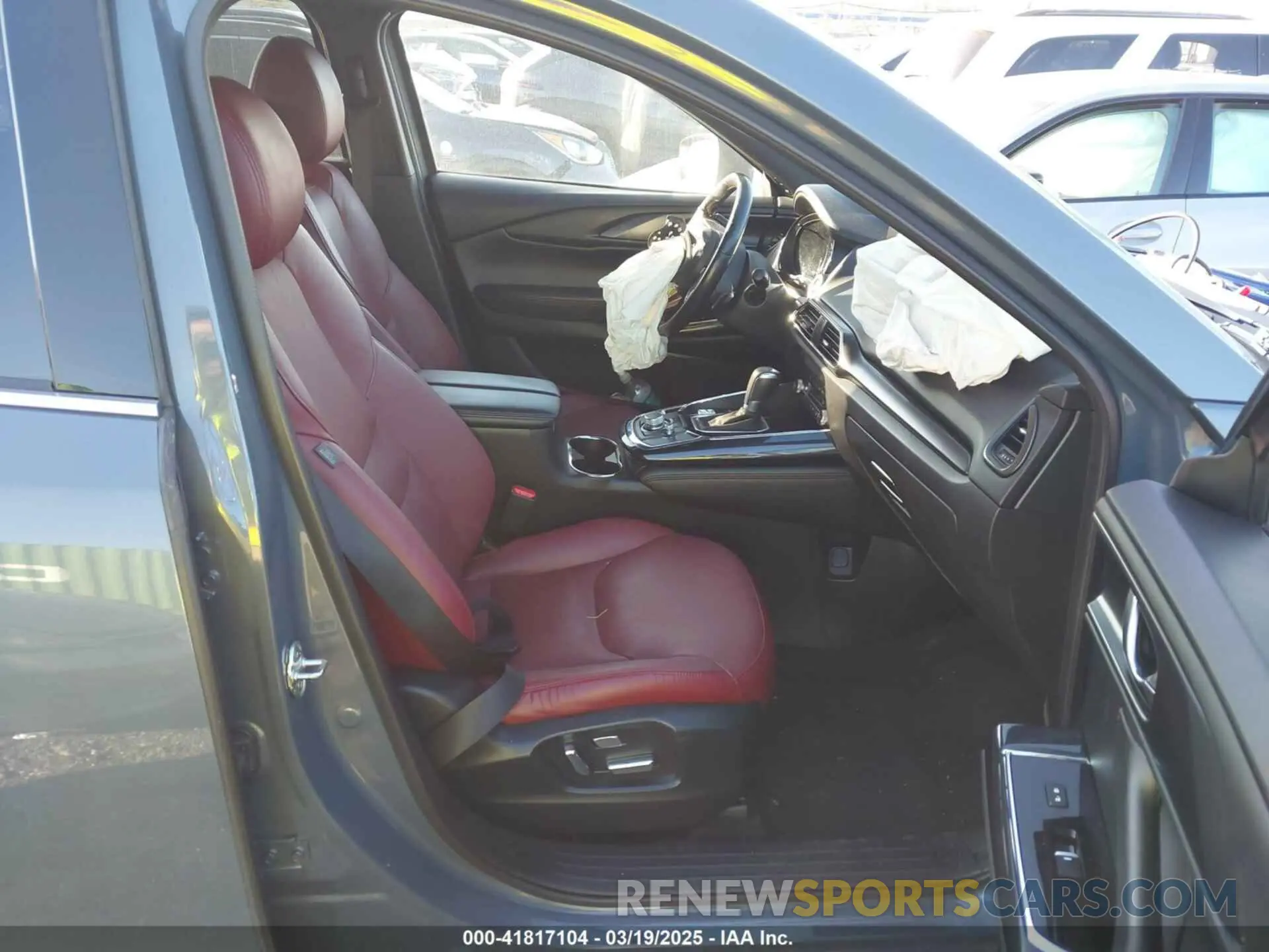 5 fotografías del automóvil dañado JM3TCBDY5M0502399 MAZDA CX-9 2021