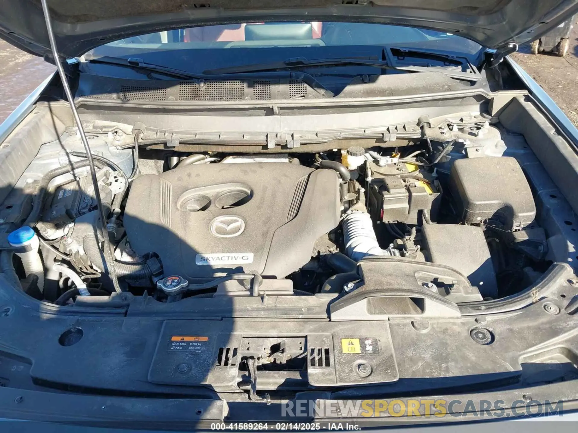 10 fotografías del automóvil dañado JM3TCBDY5M0506632 MAZDA CX-9 2021