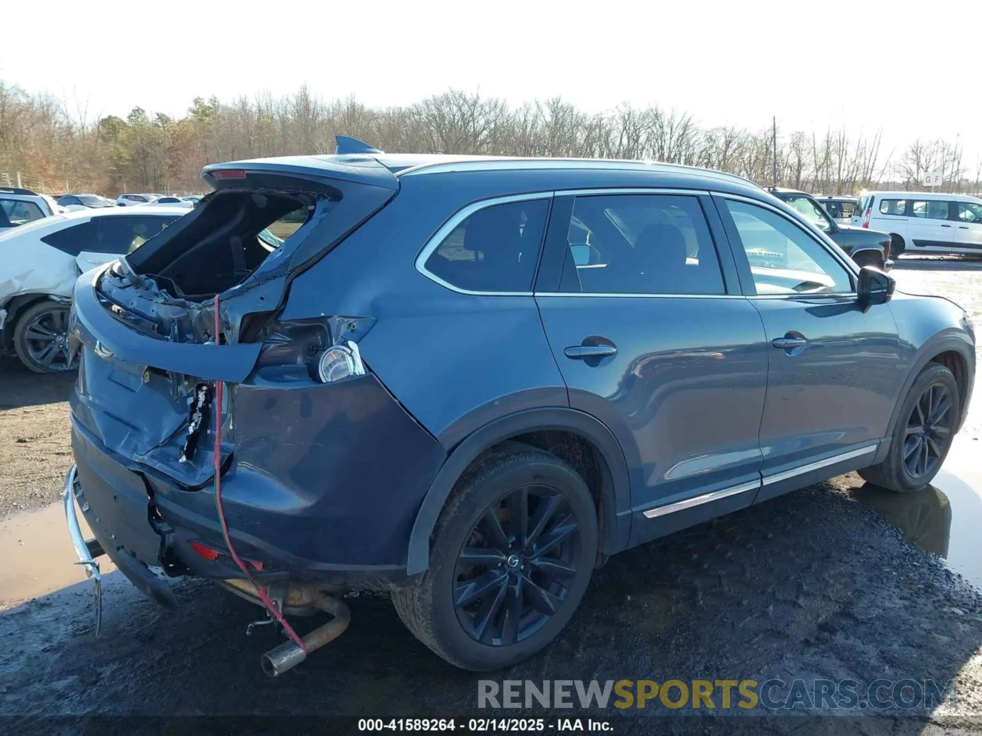 17 fotografías del automóvil dañado JM3TCBDY5M0506632 MAZDA CX-9 2021
