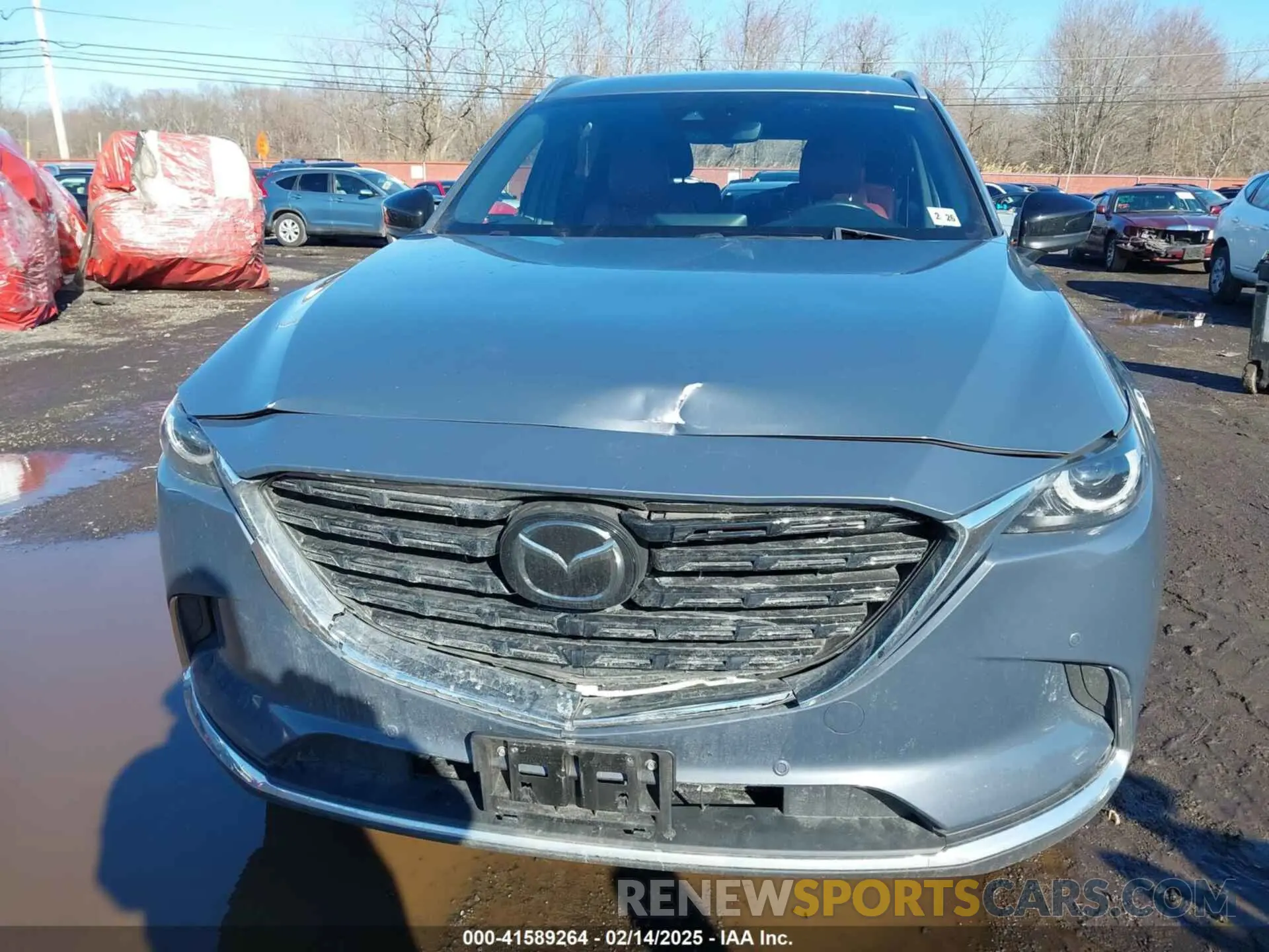 19 fotografías del automóvil dañado JM3TCBDY5M0506632 MAZDA CX-9 2021