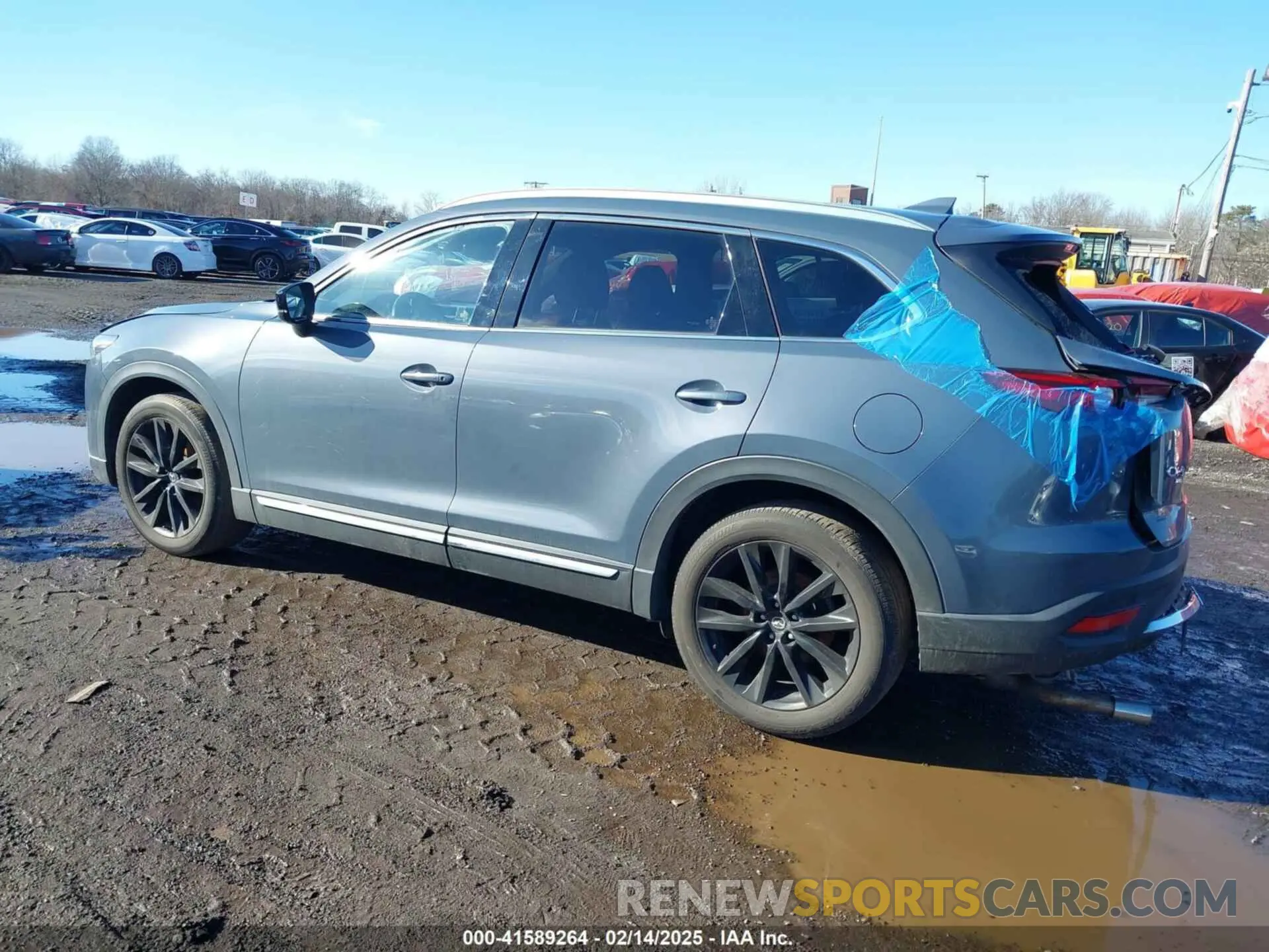 3 fotografías del automóvil dañado JM3TCBDY5M0506632 MAZDA CX-9 2021