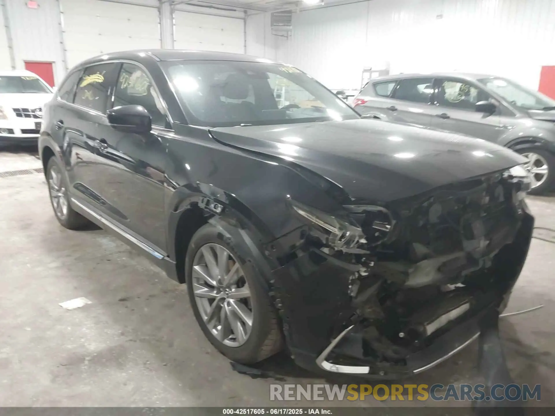 6 fotografías del automóvil dañado JM3TCBDY6M0454122 MAZDA CX-9 2021