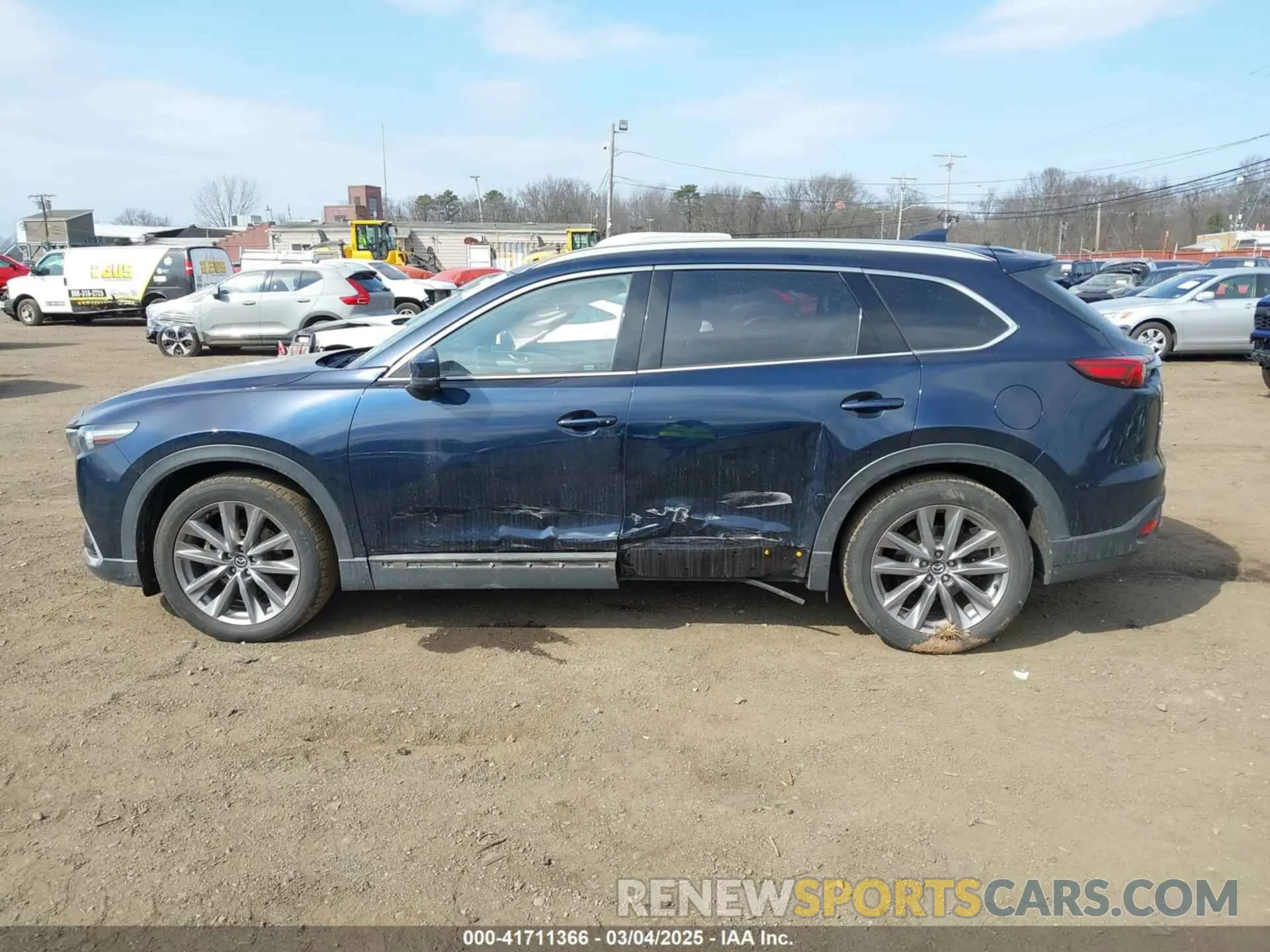 14 fotografías del automóvil dañado JM3TCBDY7M0540359 MAZDA CX-9 2021