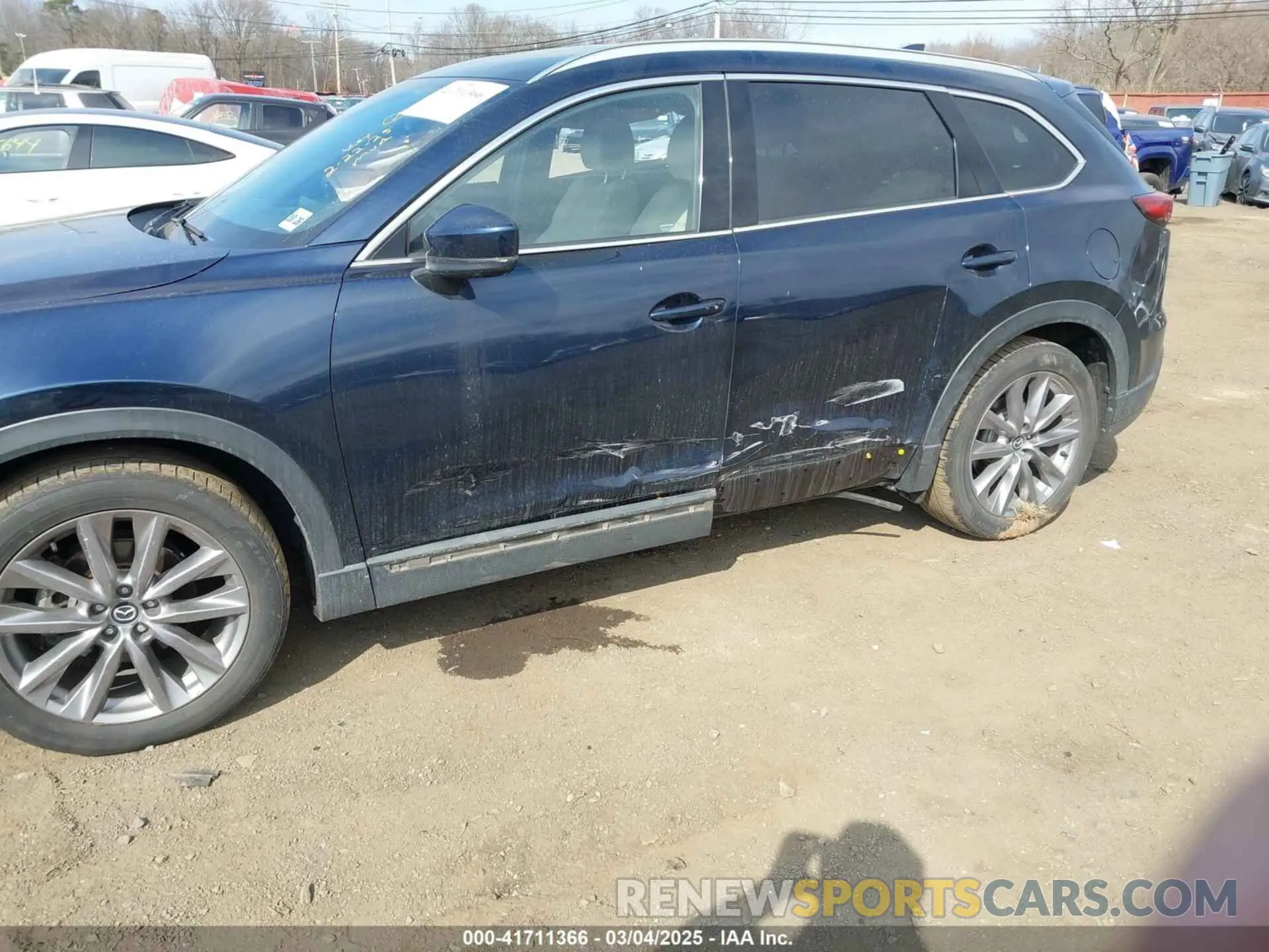 6 fotografías del automóvil dañado JM3TCBDY7M0540359 MAZDA CX-9 2021